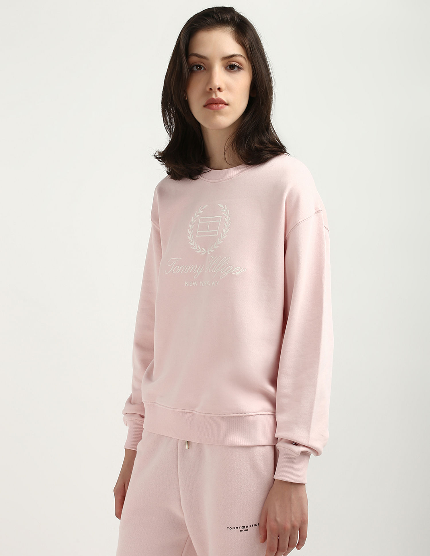 Tommy Hilfiger Flag Script Sustainable Sweatshirt