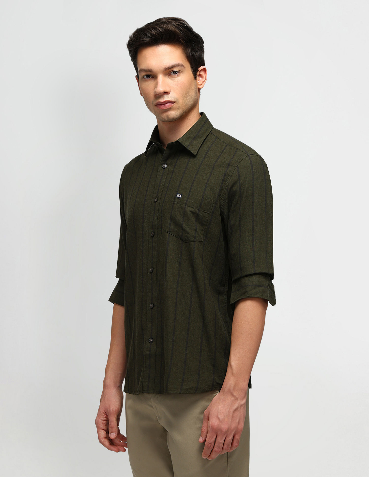 Arrow Sport Tailored Fit Cotton Shirt