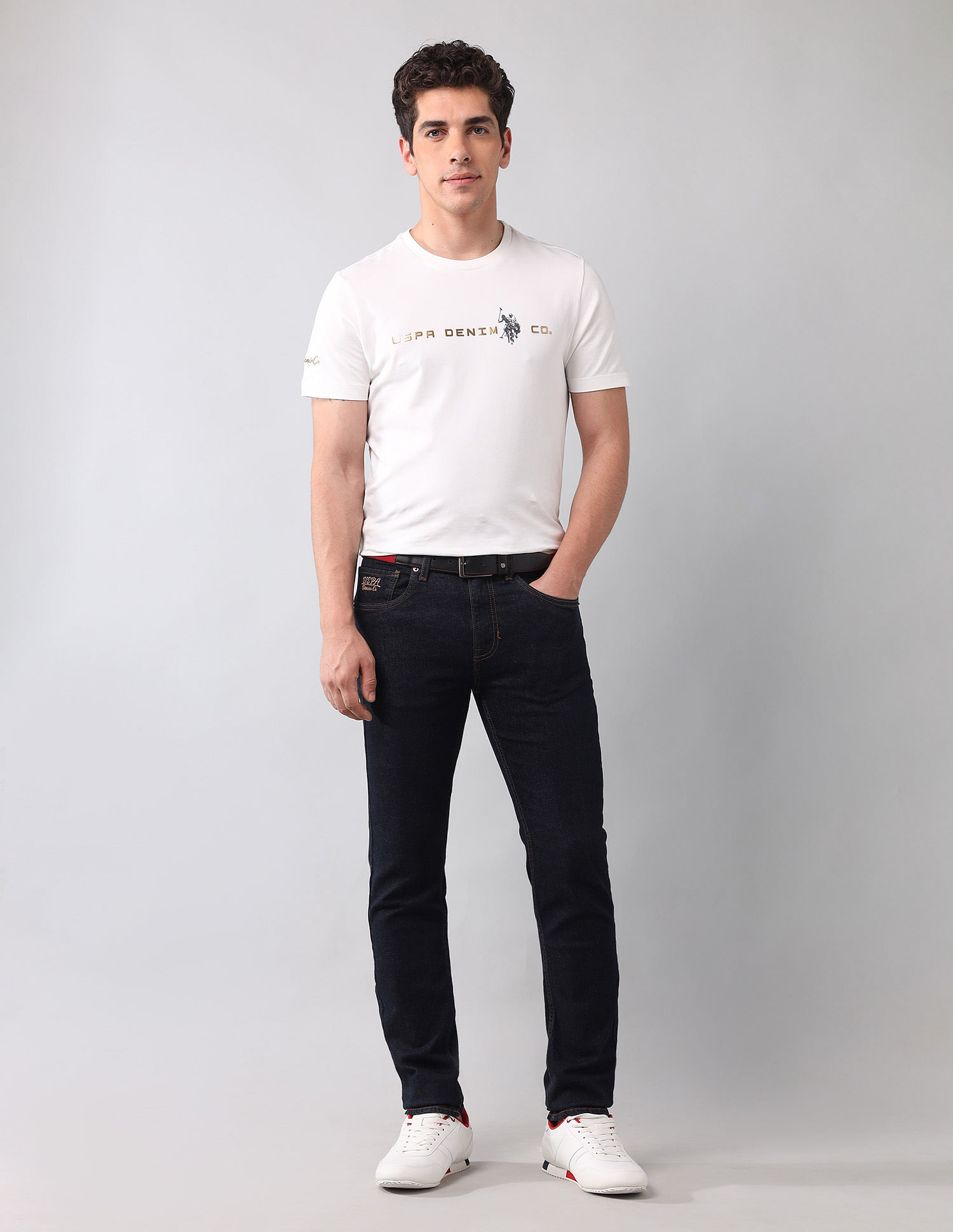 U.S. Polo Assn. Denim Co. Regallo Skinny Fit Blue Authentic Denim Jeans