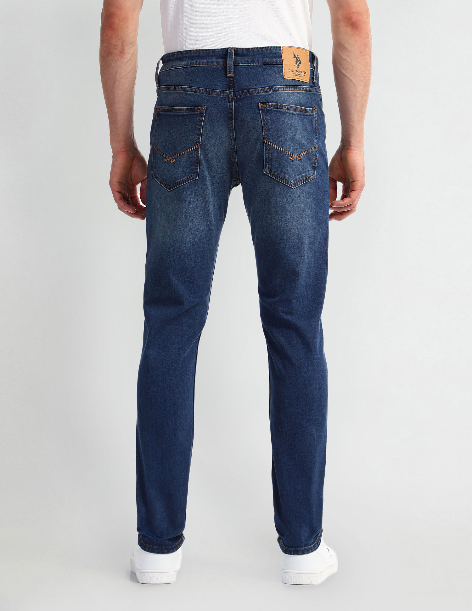U.S. Polo Assn. Denim Co. Brandon Slim Fit Blue Jeans