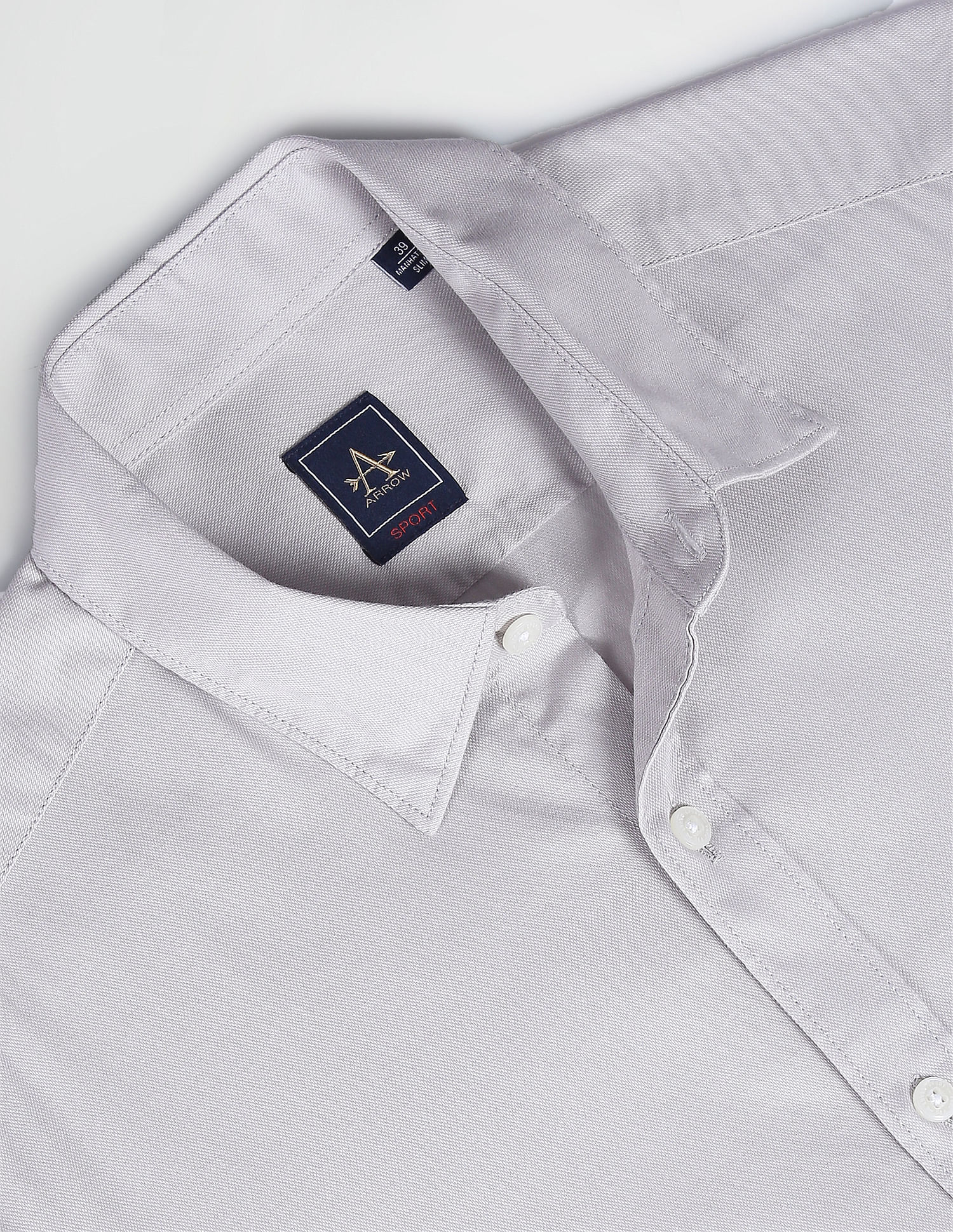 Arrow Sports Manhattan Slim Fit Dobby Shirt
