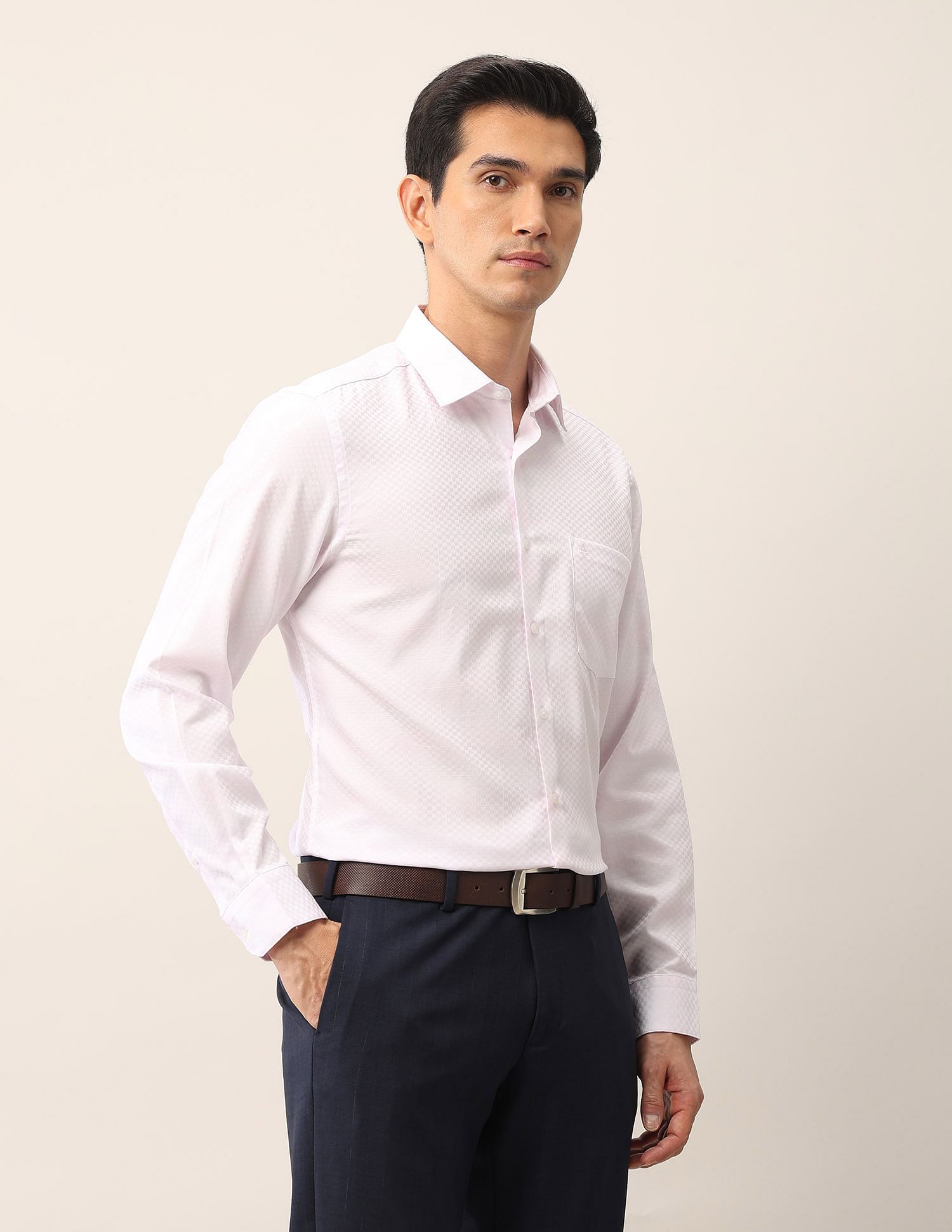 Arrow Textured Dobby Ceremonial Shirt