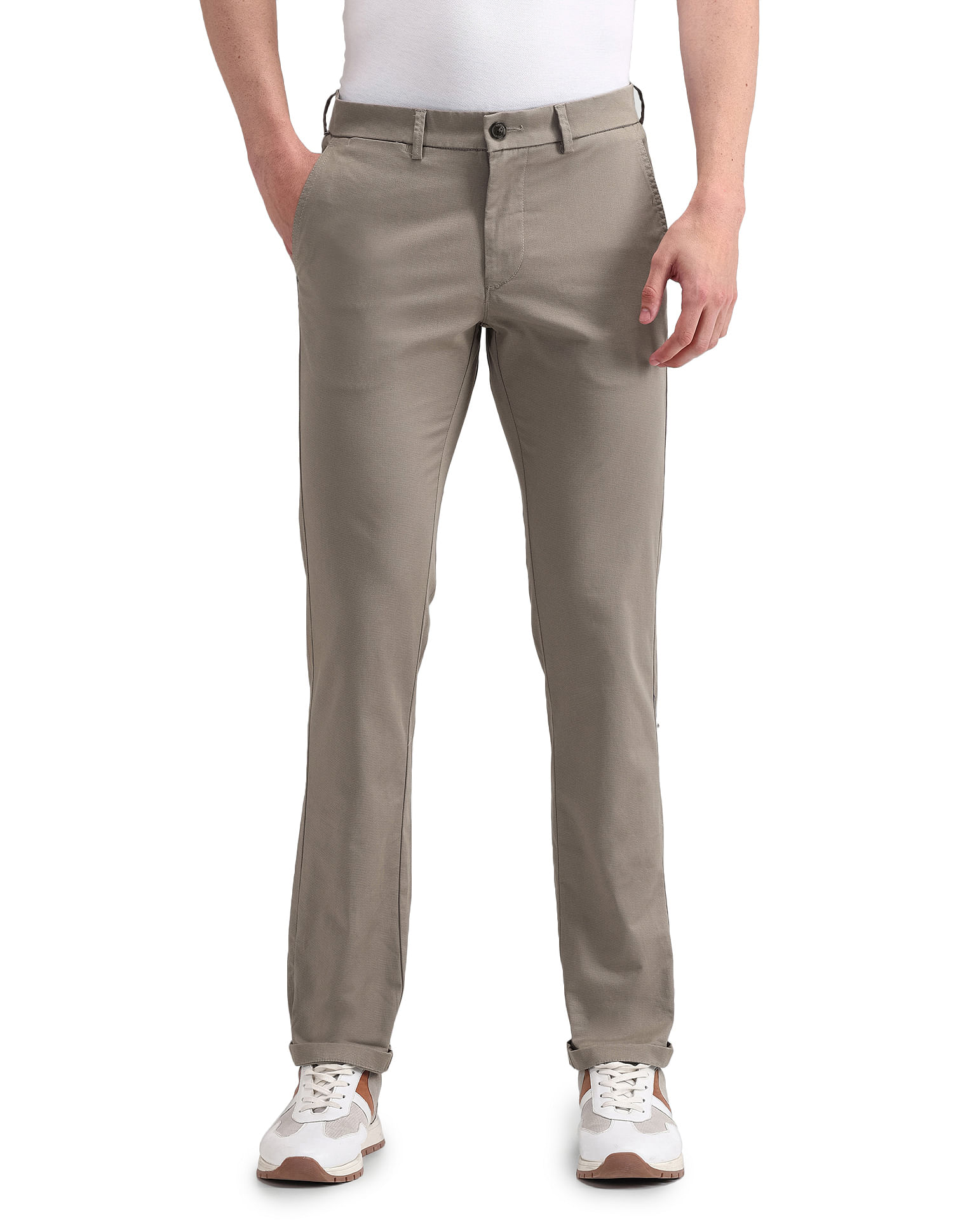 Arrow Sport Slim Fit Inner Web Detailed Trousers