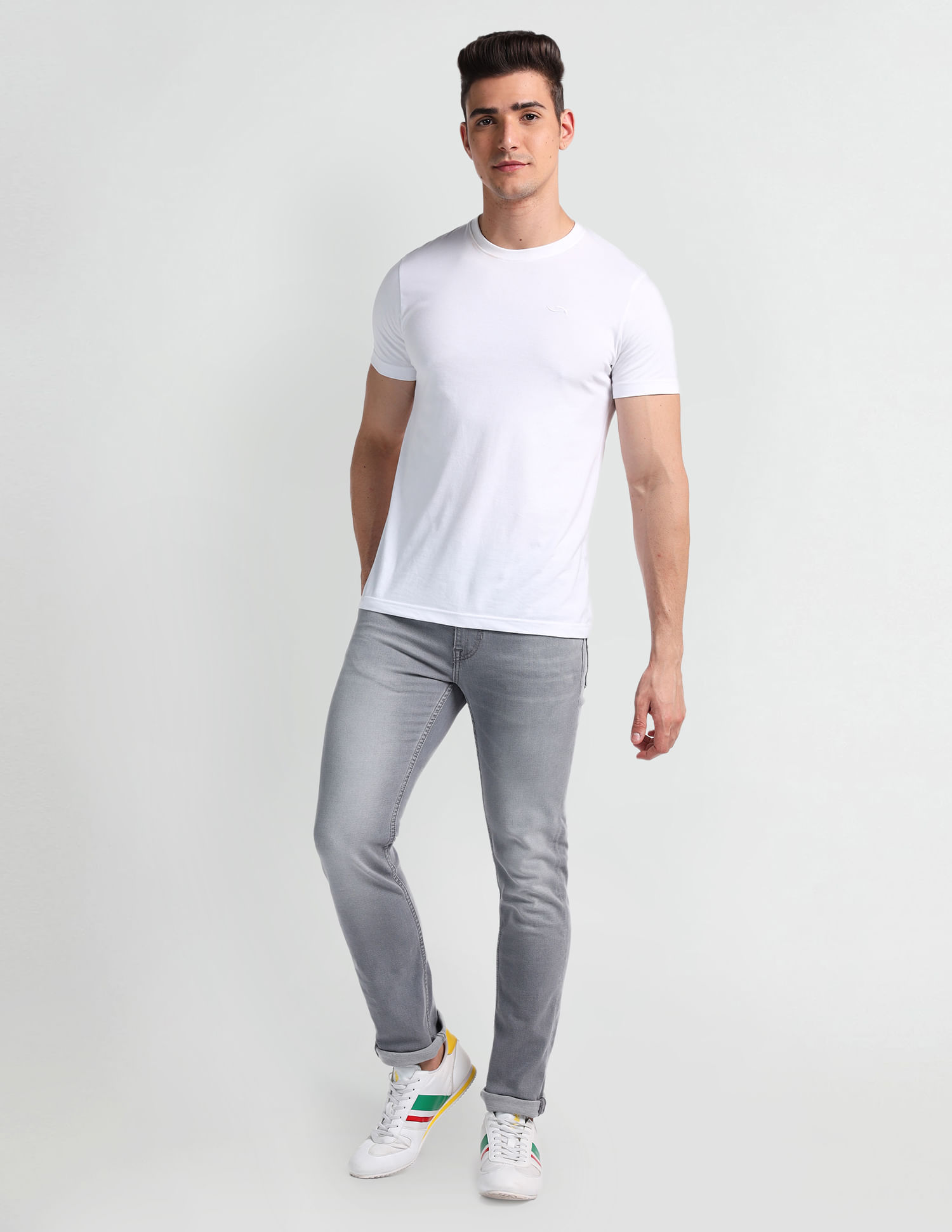 U.S. Polo Assn. Denim Co. Regallo Skinny Fit Grey Jeans