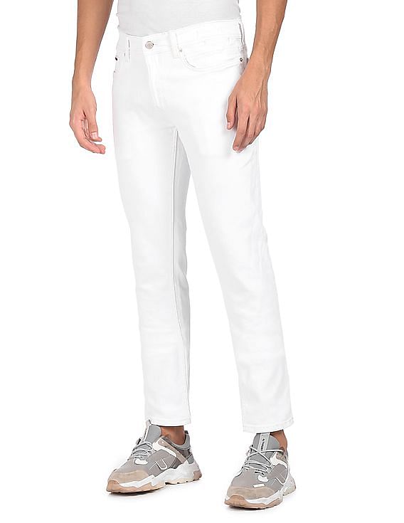 Tommy hilfiger deals white jeans mens