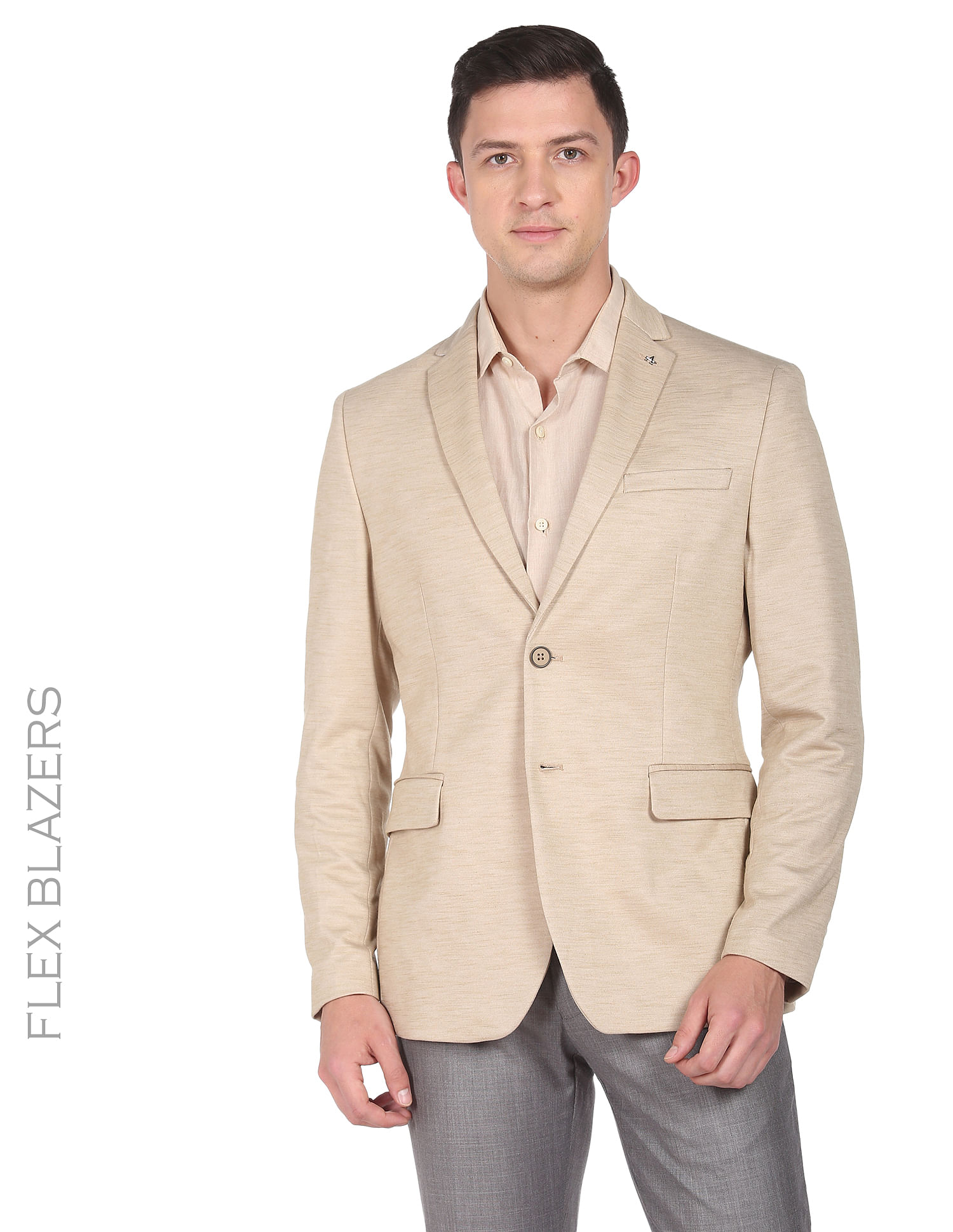 Beige Jacket with Blue Pants Dressy Outfits For Men (129 ideas & outfits) |  Lookastic