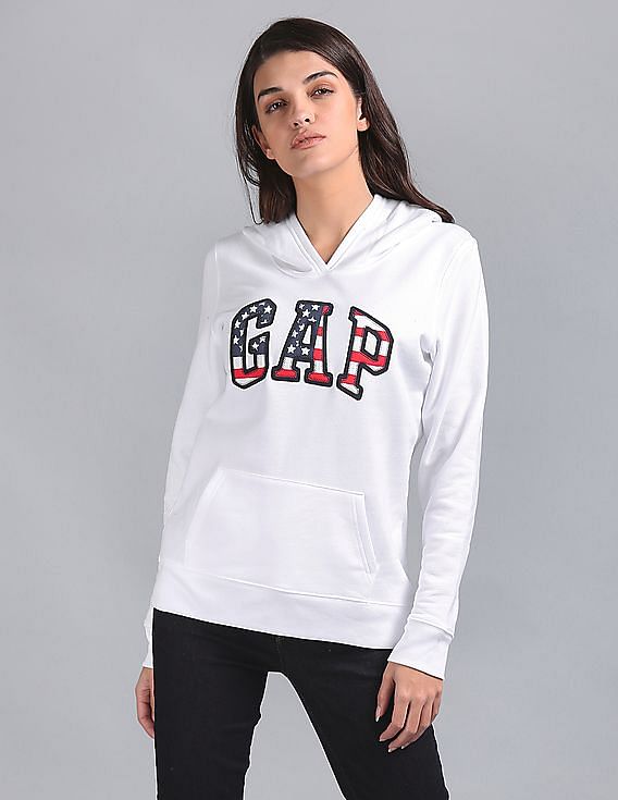 gap sweatshirt white