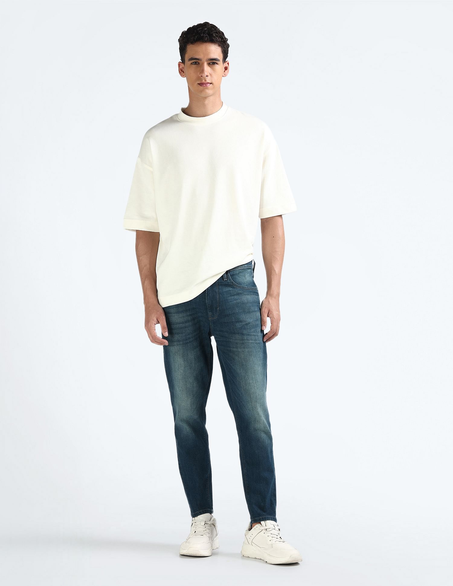 Flying Machine Mankle Relax Tapered Fit Jeans
