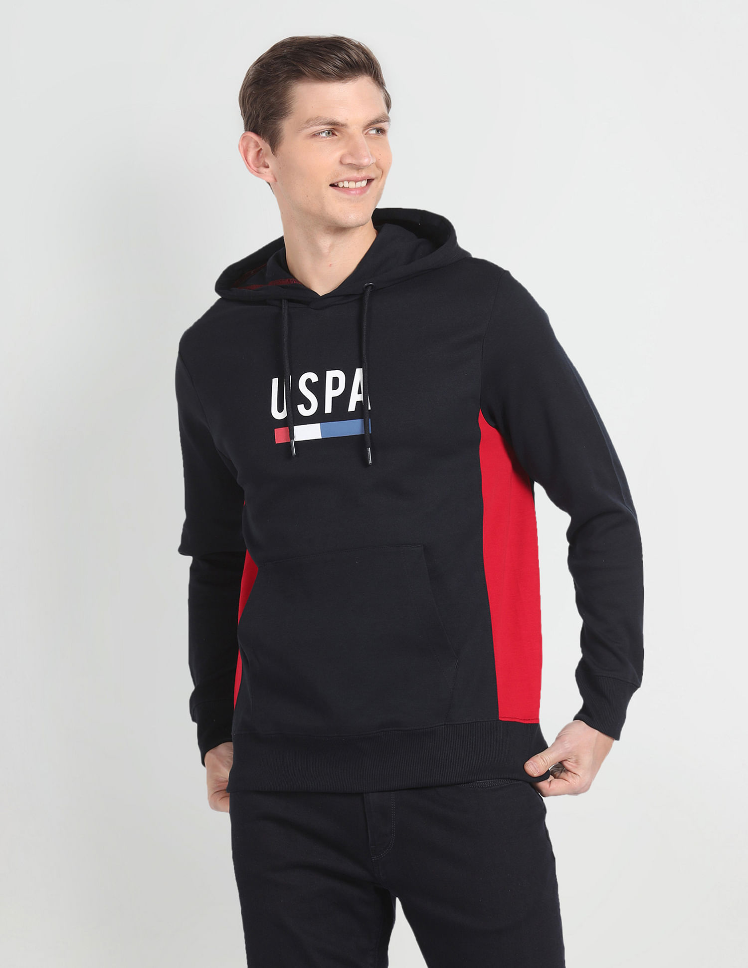 Buy U.S. Polo Assn. Hooded Zip Up Sweatshirt - NNNOW.com