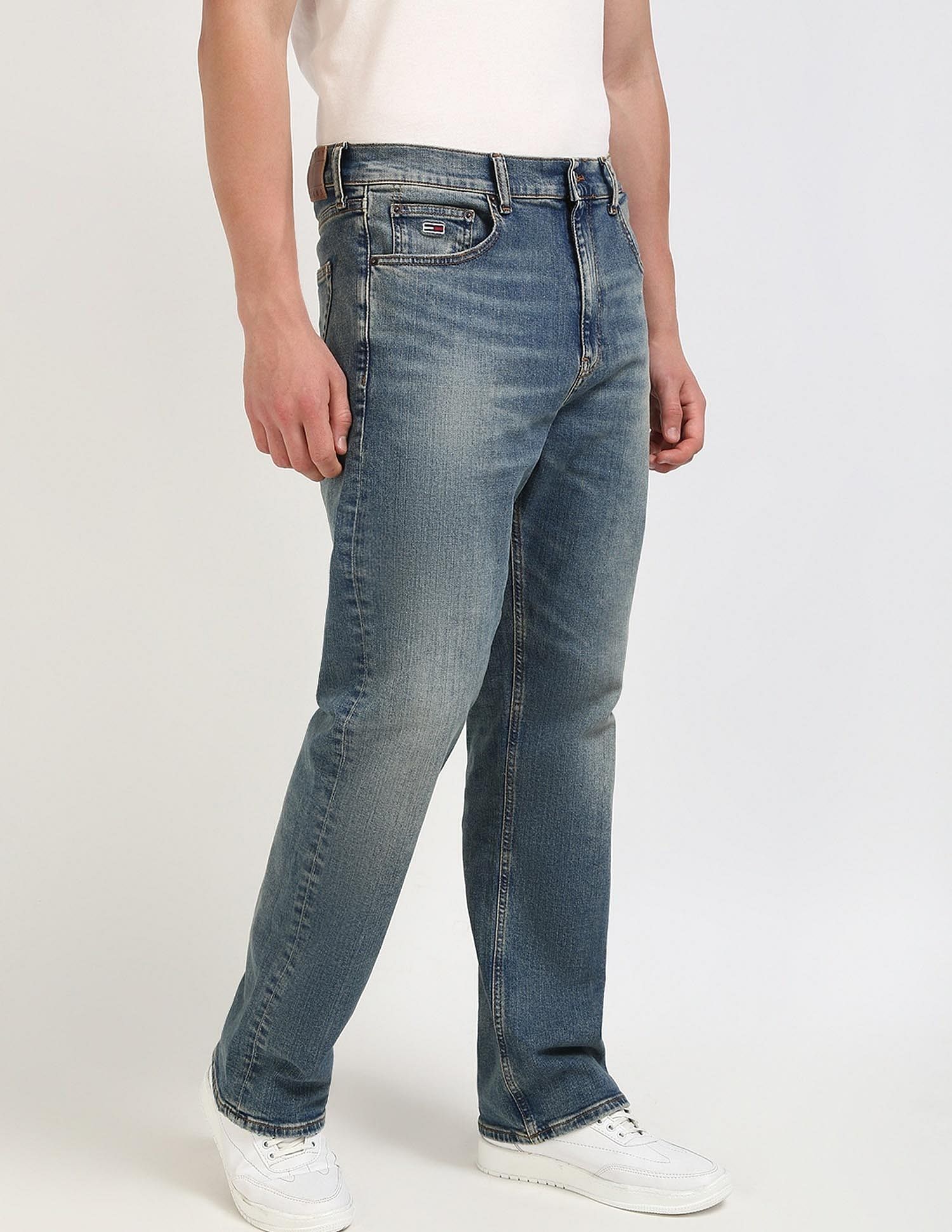 Tommy Hilfiger Blue Men's Jeans for Casual Comfort