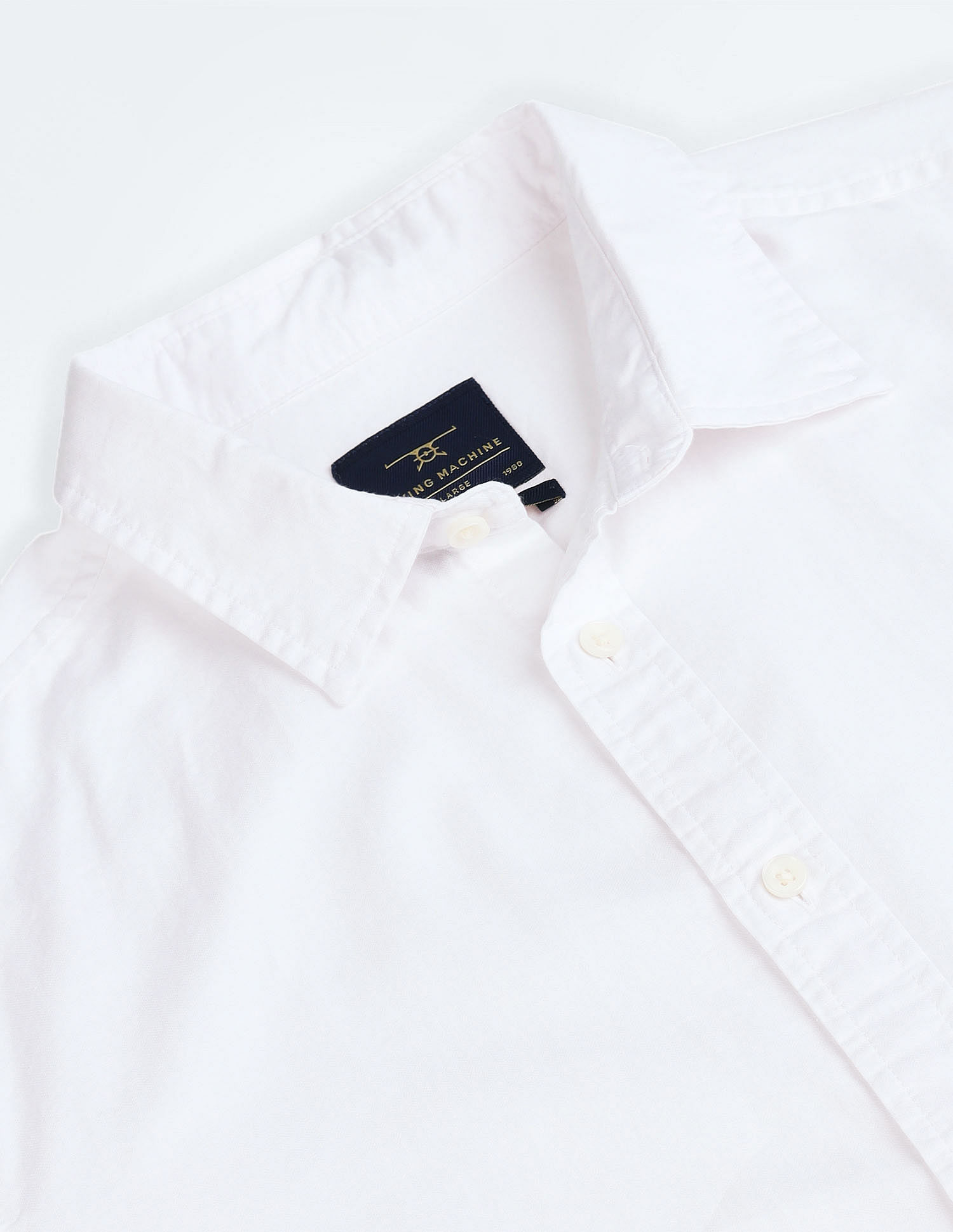 Flying Machine Pure Cotton Slim Shirt