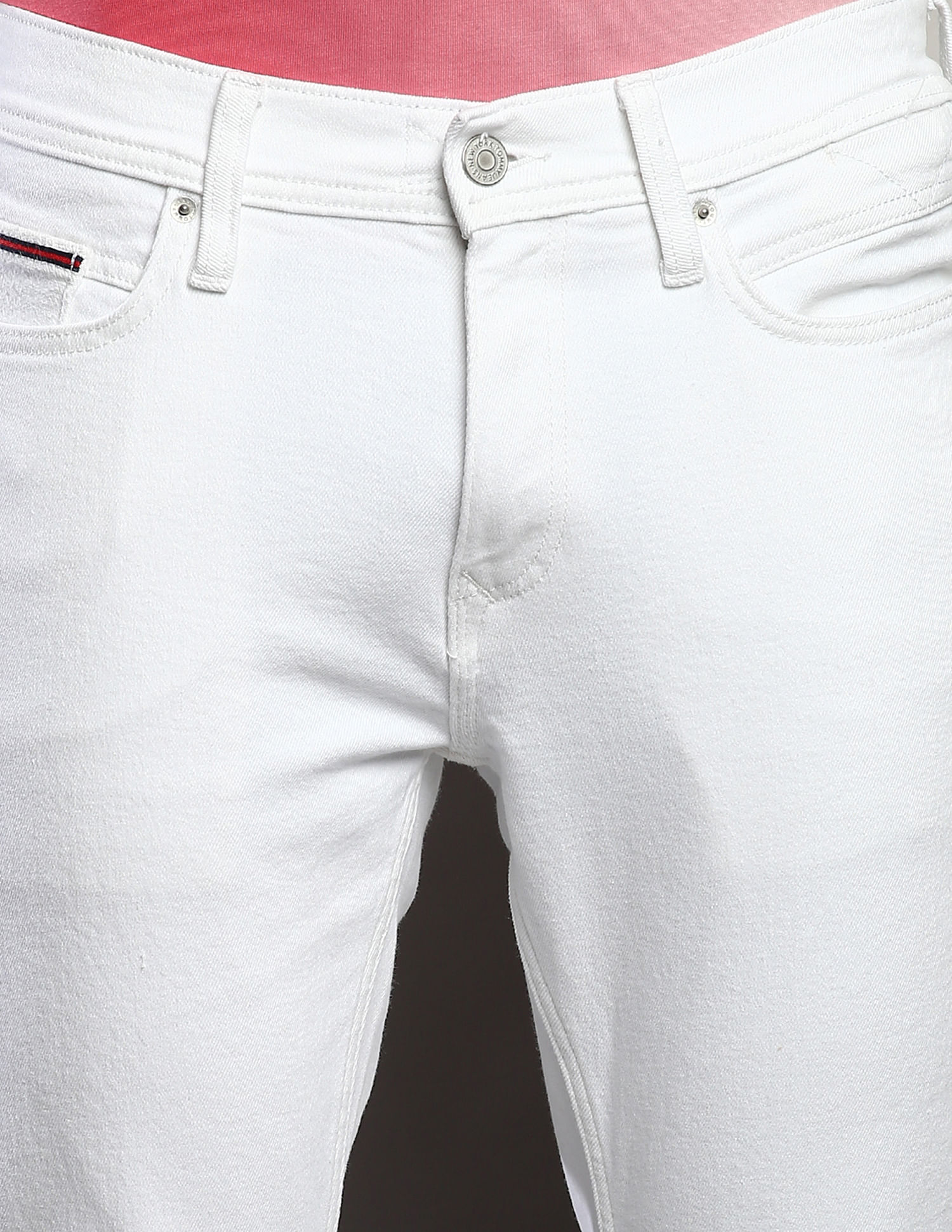 Tommy Hilfiger Organic Cotton Slim Fit Twill Jeans