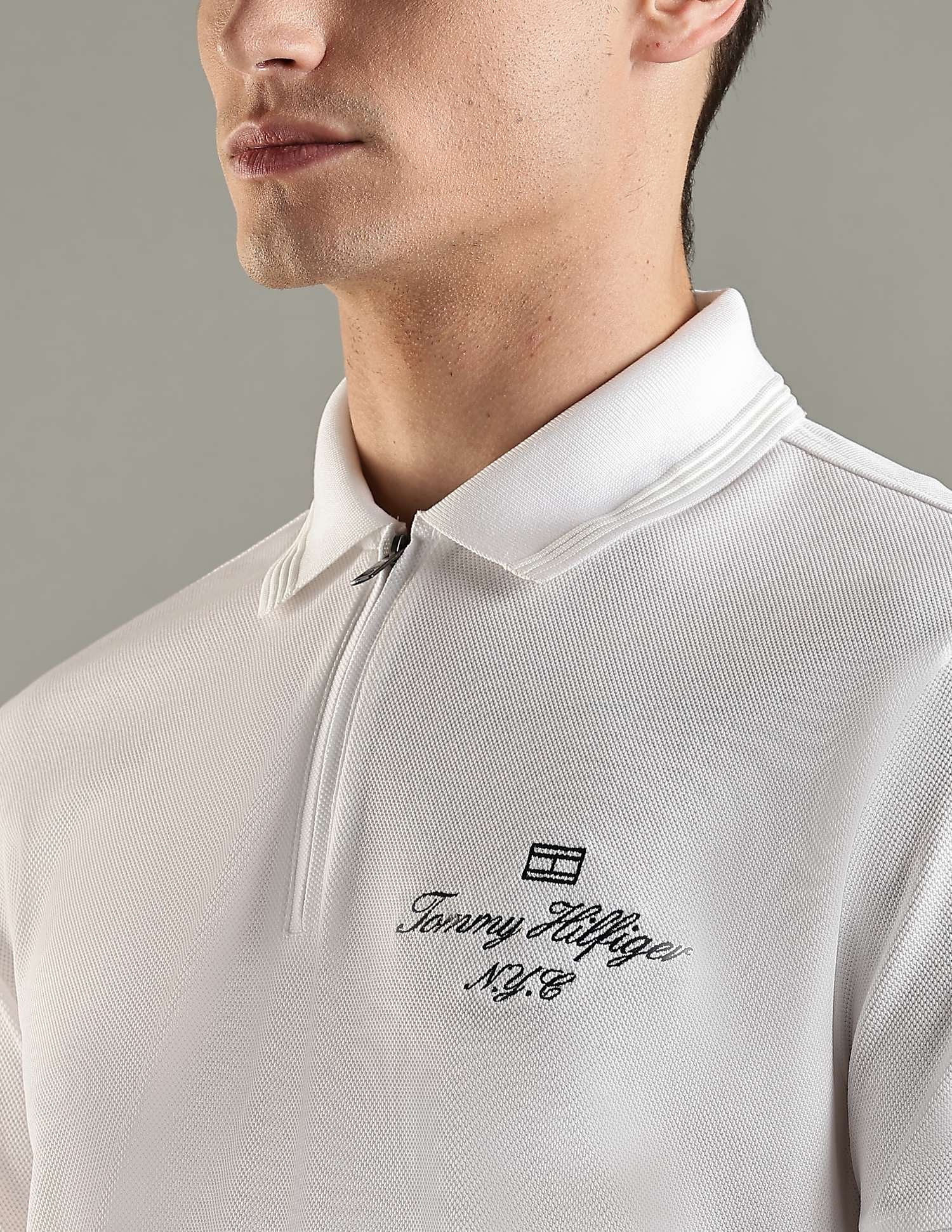 Tommy Hilfiger Embroidered Logo Regular Fit Cotton Polo T-Shirt