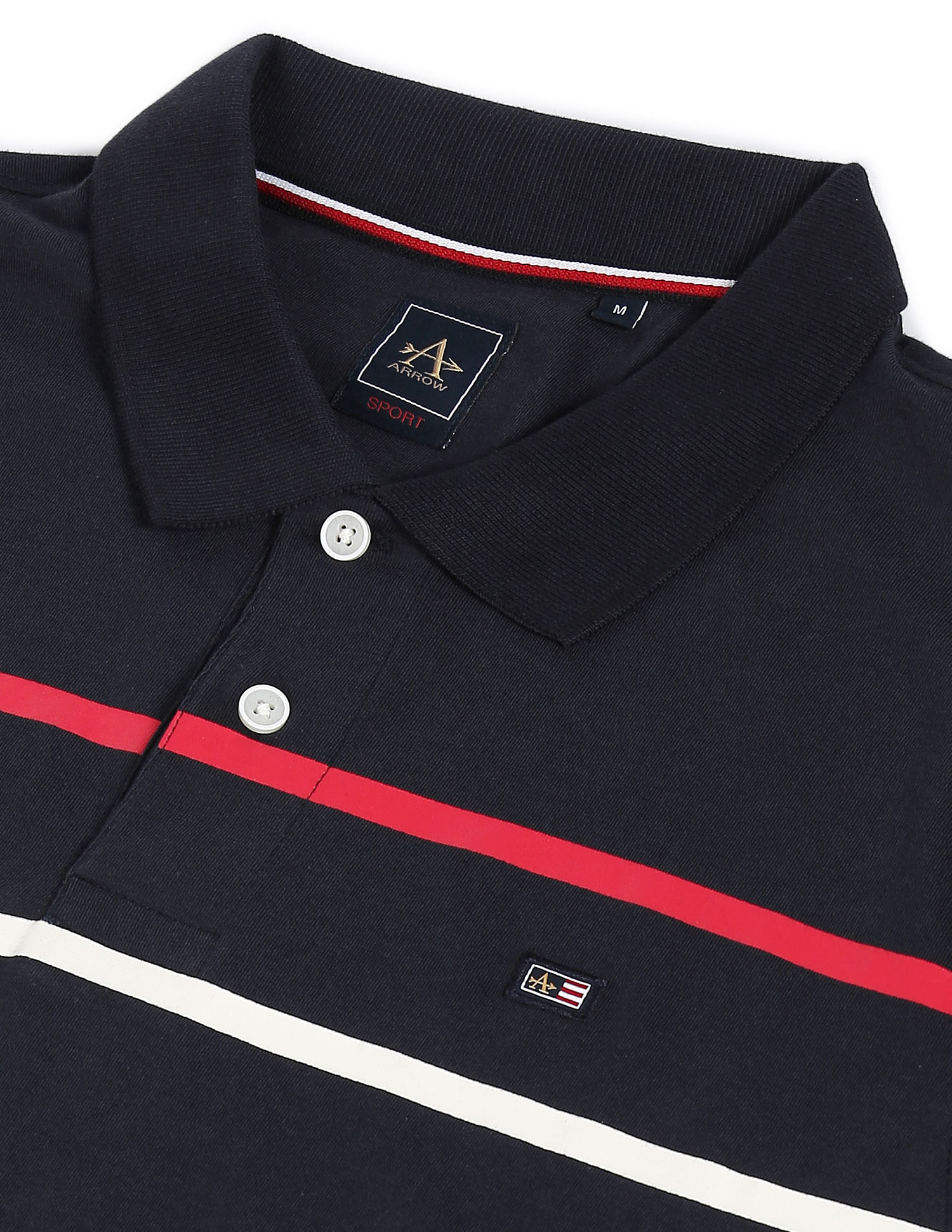 Arrow Sports Short Sleeve Cotton Polo Shirt