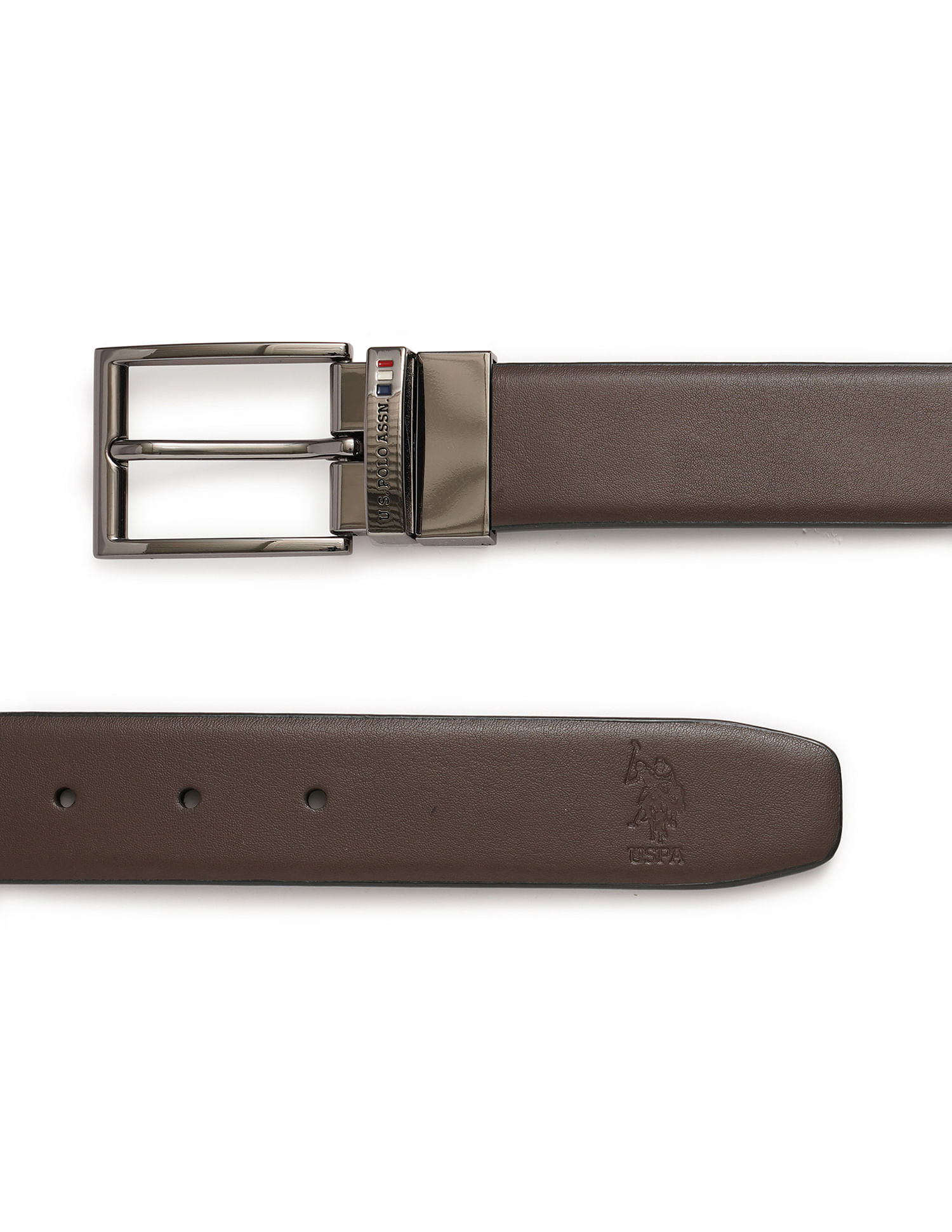 Buy U.S. Polo Assn. Solid Reversible Belt - NNNOW.com