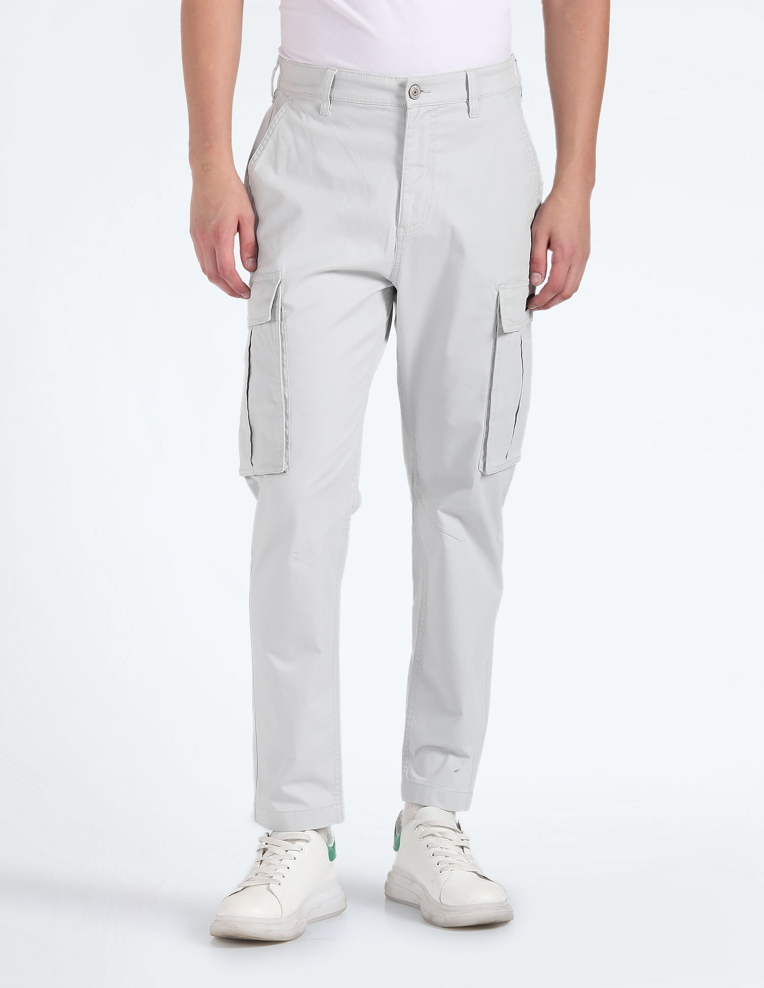 Women's white Cargo Pants | Cargo Trousers Pants for Women | ZALANDO