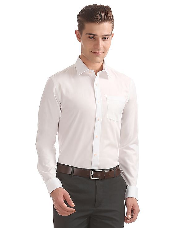 Buy Arrow Men Slim Fit Shirt - NNNOW.com