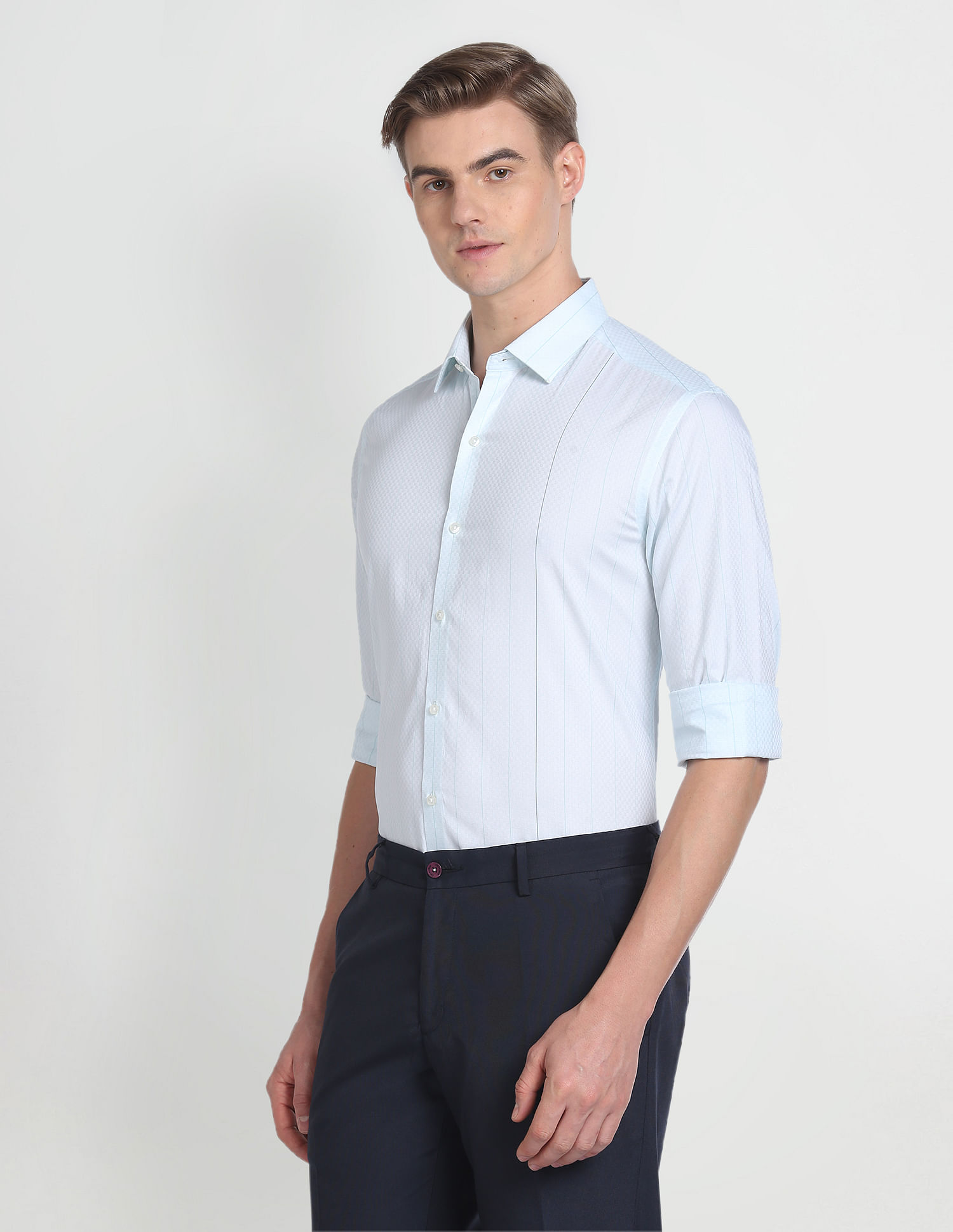 Arrow Vertical Stripe Formal Shirt
