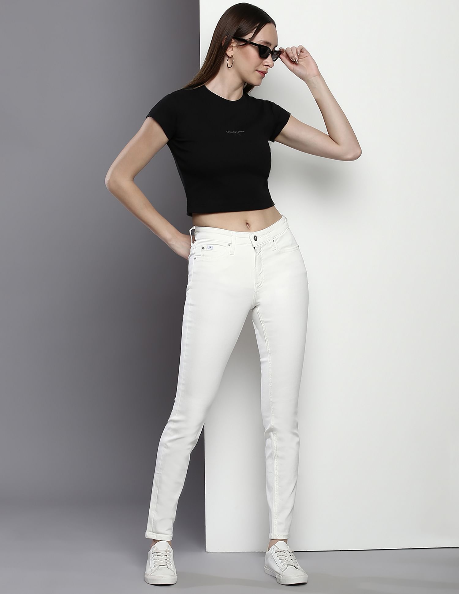 Buy Calvin Klein Jeans Recycled Cotton Skinny Fit Jeans NNNOW