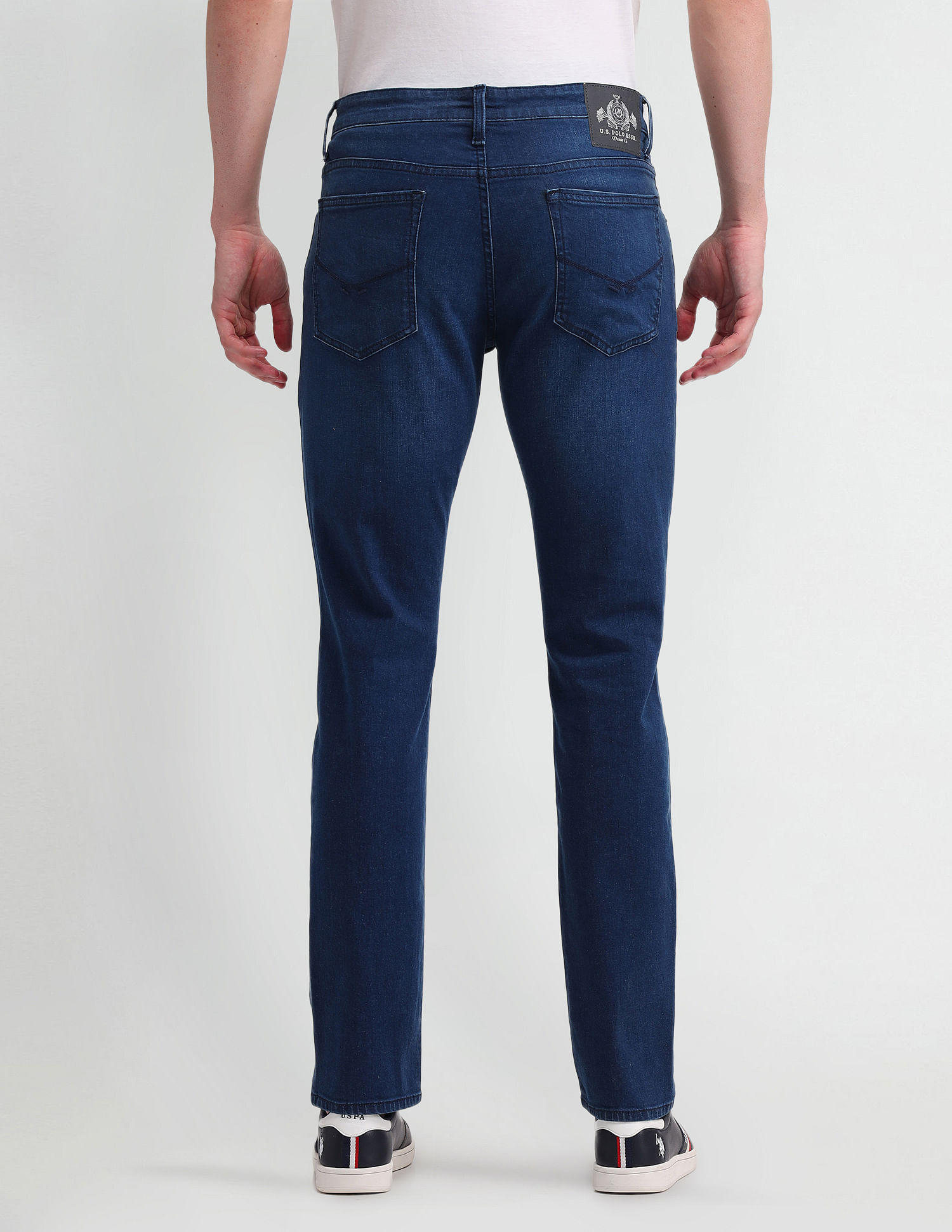 U.S. Polo Assn. Denim Co. Brandon Slim Tapered Blue Jeans