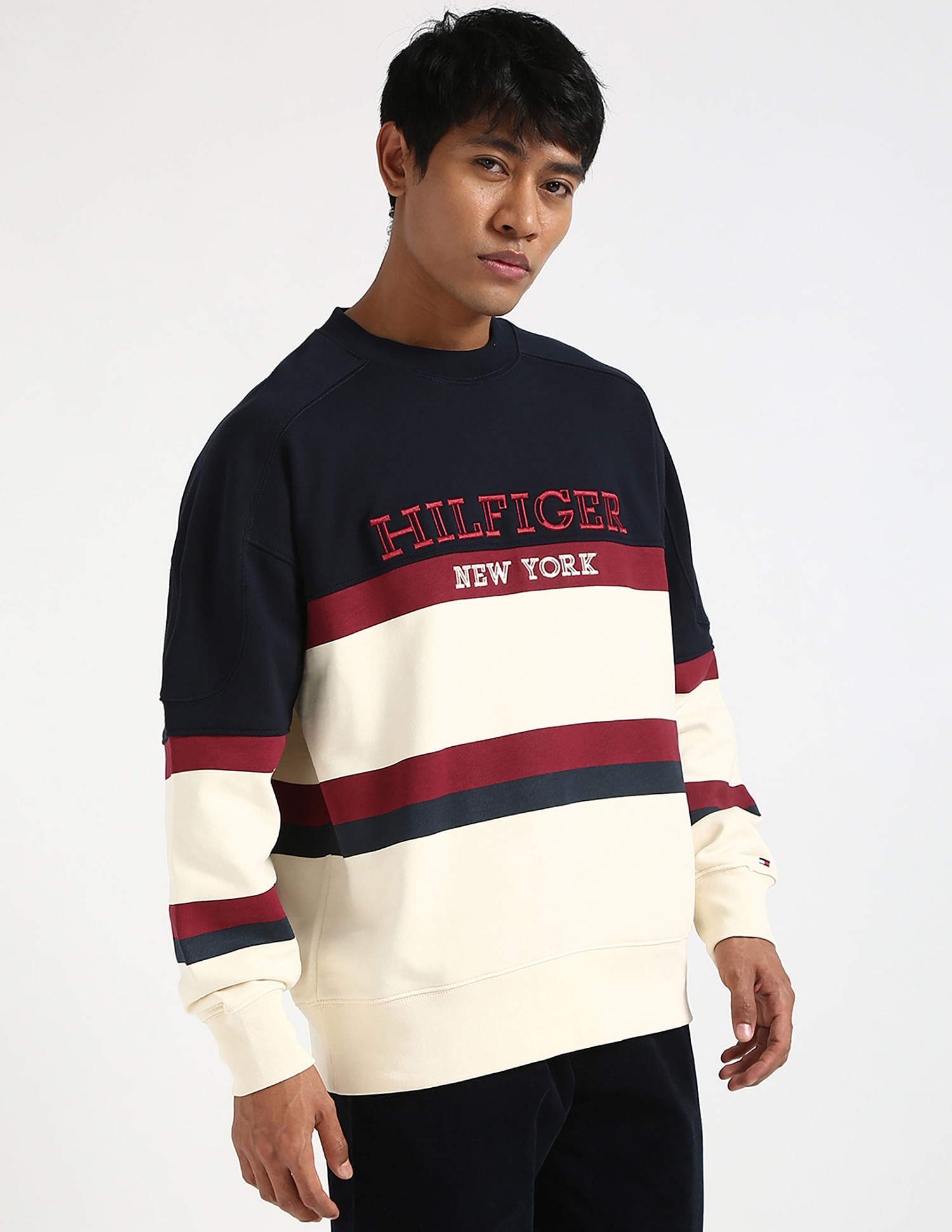 Tommy Hilfiger Regular Fit Colourblocked Sweatshirt