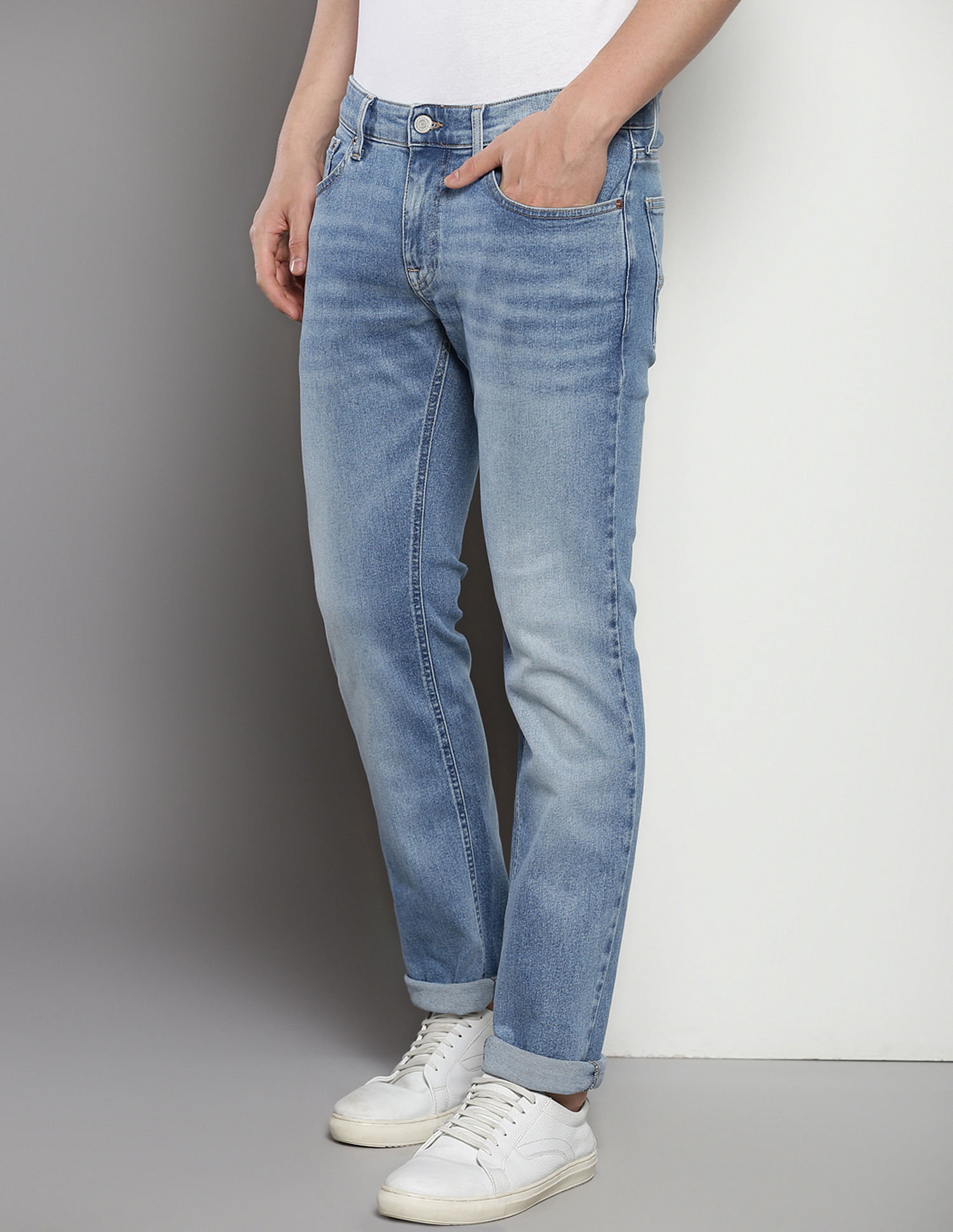 Tommy Hilfiger Scanton Slim Fit Stone Wash Jeans