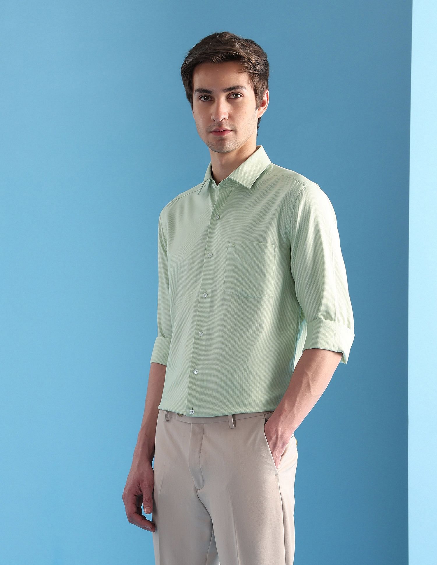 Arrow Liberty Classic Fit Velocity 5 In 1 Shirt