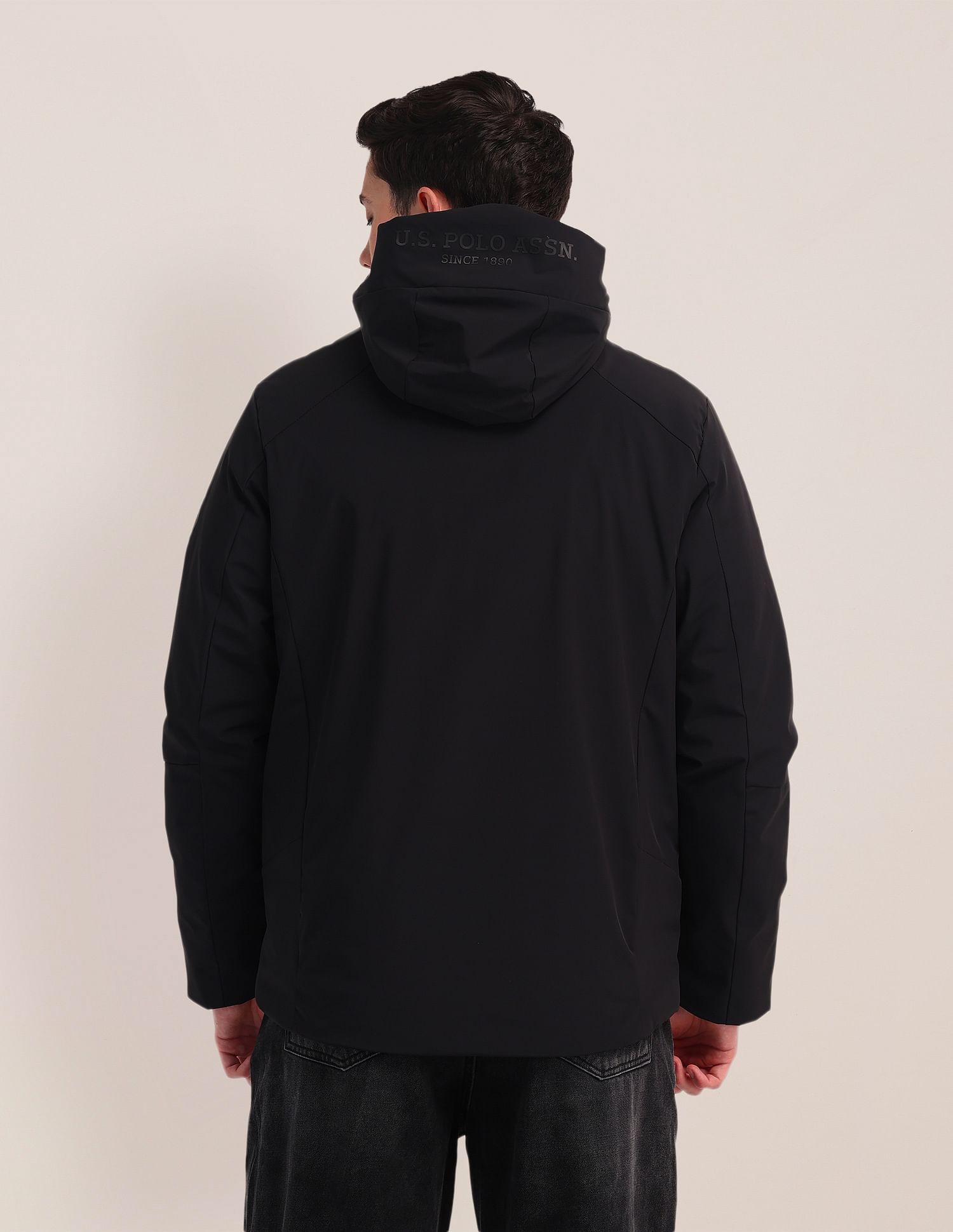 U.S. Polo Assn. Detachable Hood Padded Jacket