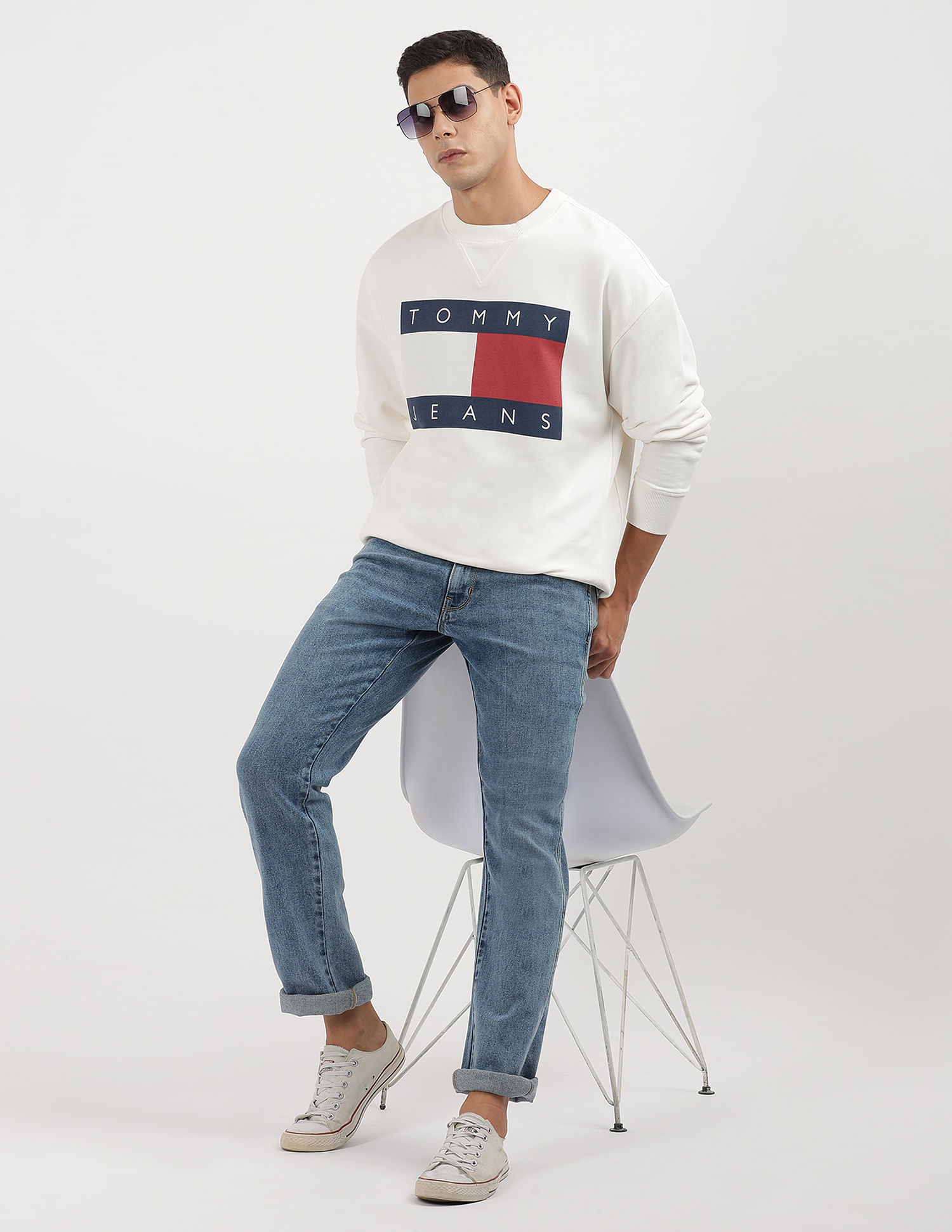 Tommy Hilfiger Big Flag Relaxed Sweatshirt