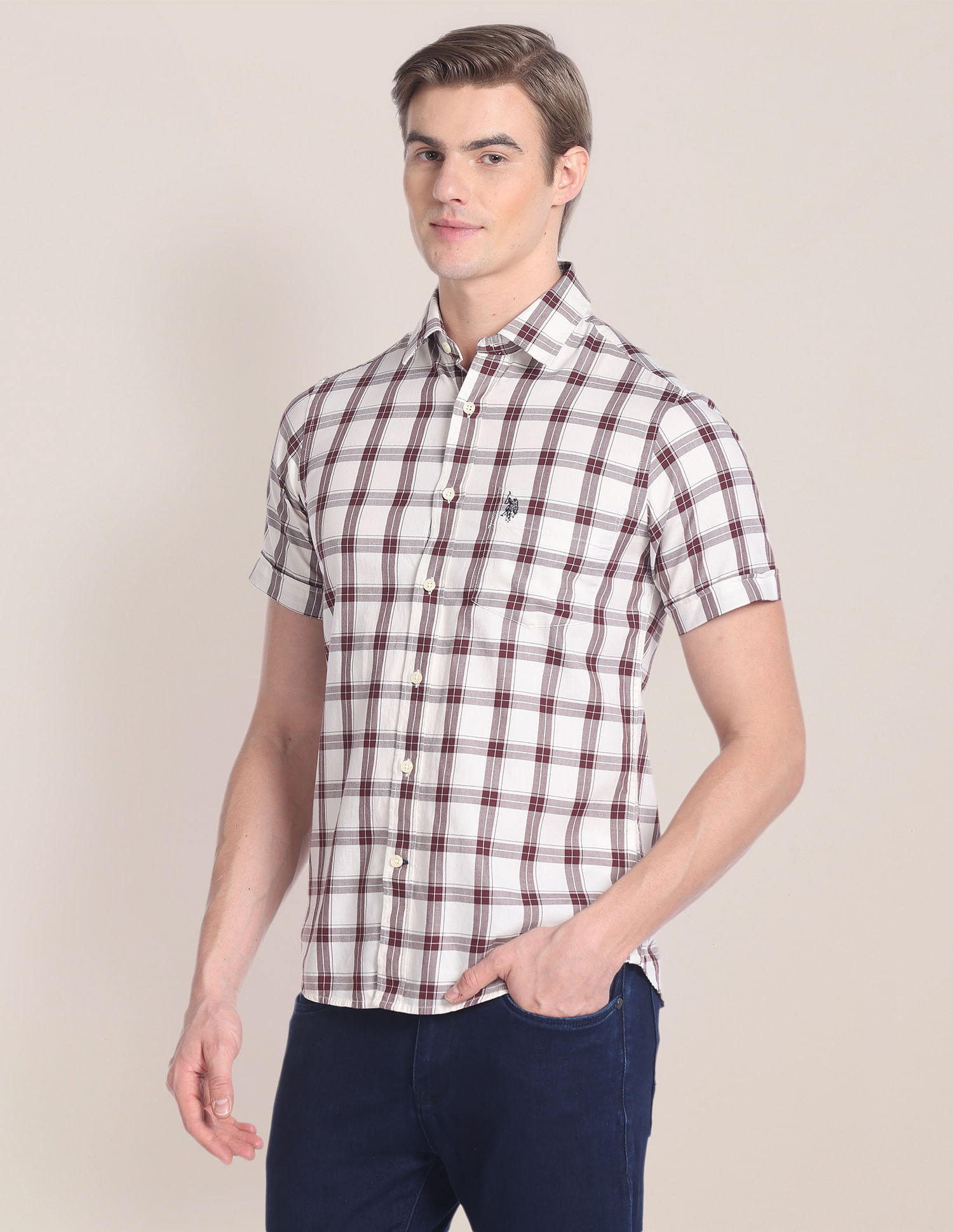 U.S. Polo Assn. Tartan Check Twill Shirt
