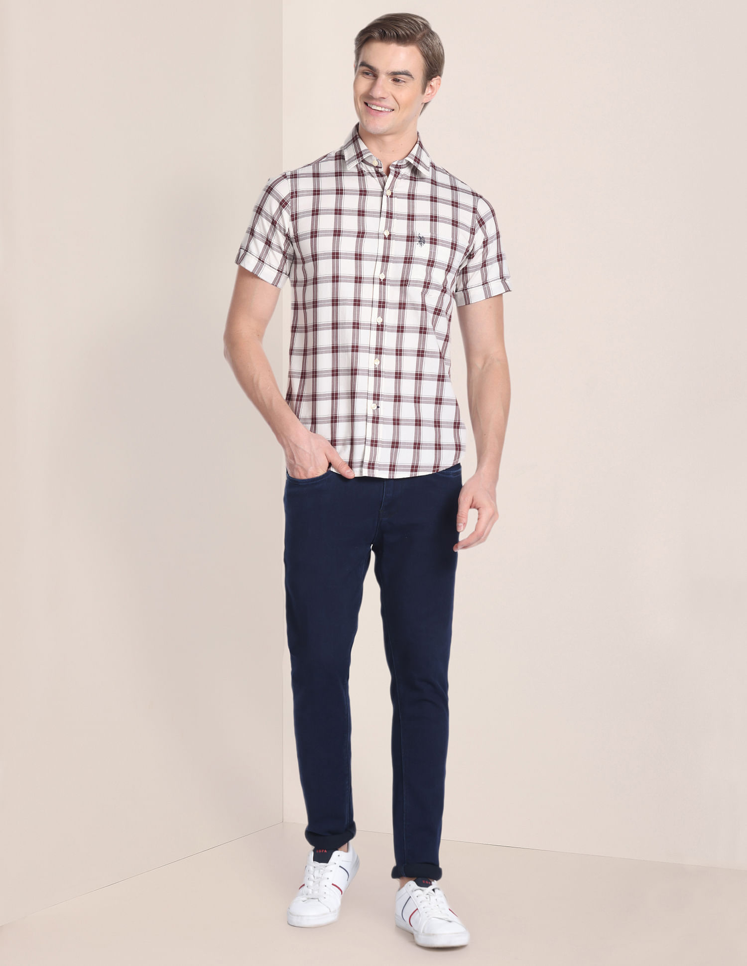 U.S. Polo Assn. Tartan Check Twill Shirt