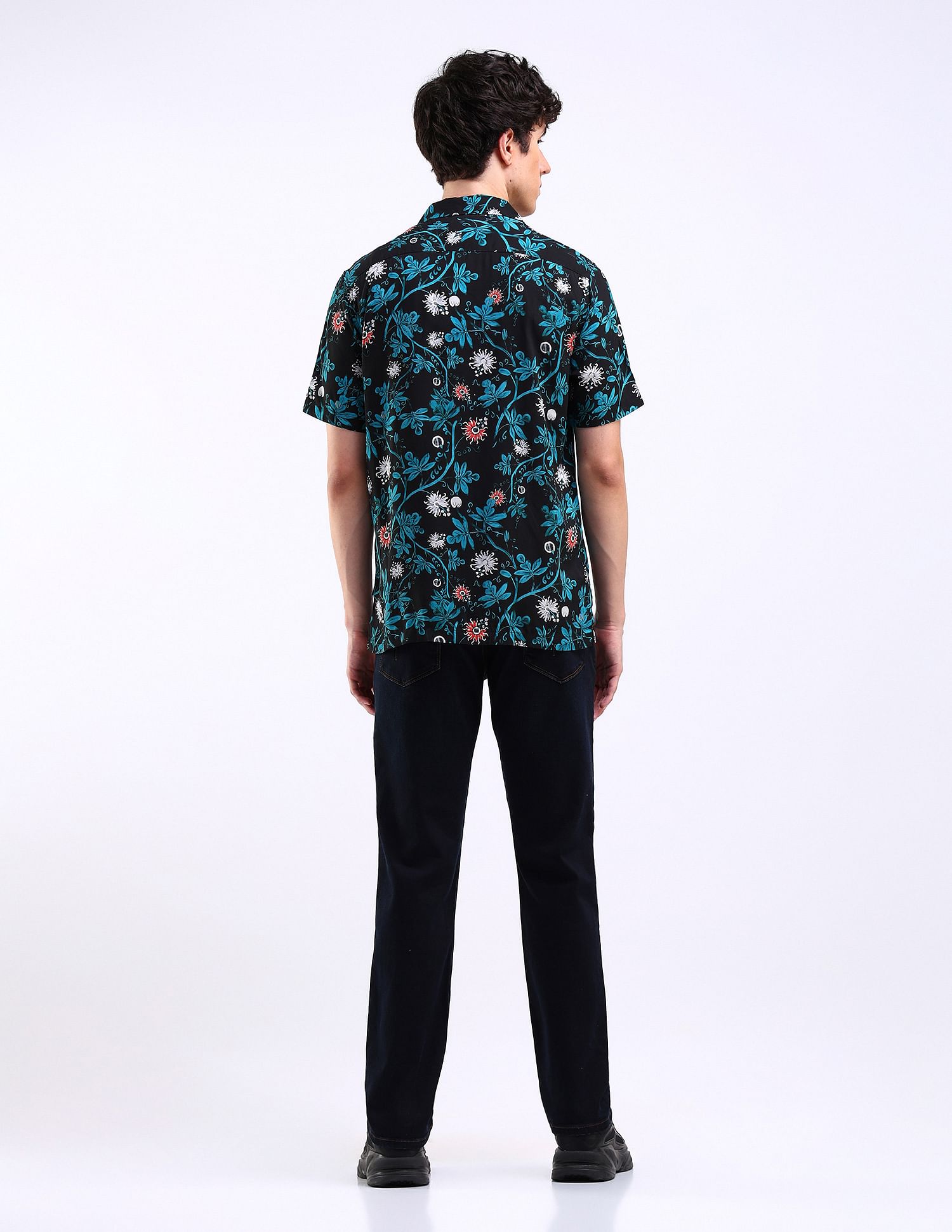 Flying Machine Freddie Slim Straight Fit Stone Wash Jeans