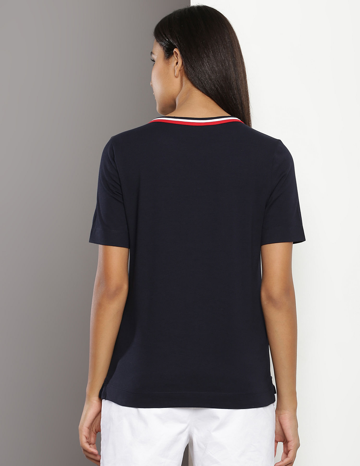 Tommy Hilfiger Crew Neck Solid T-Shirt
