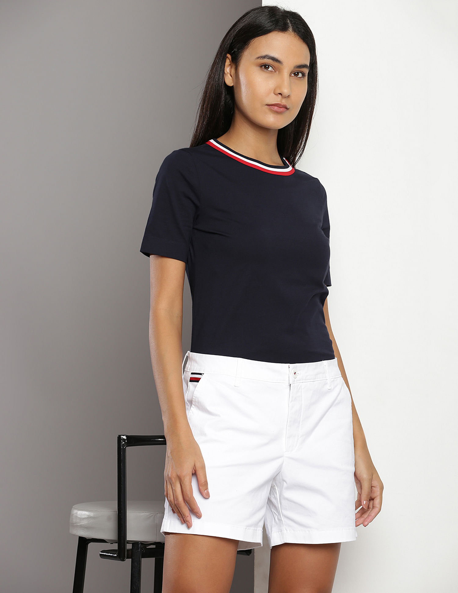 Tommy Hilfiger Crew Neck Solid T-Shirt