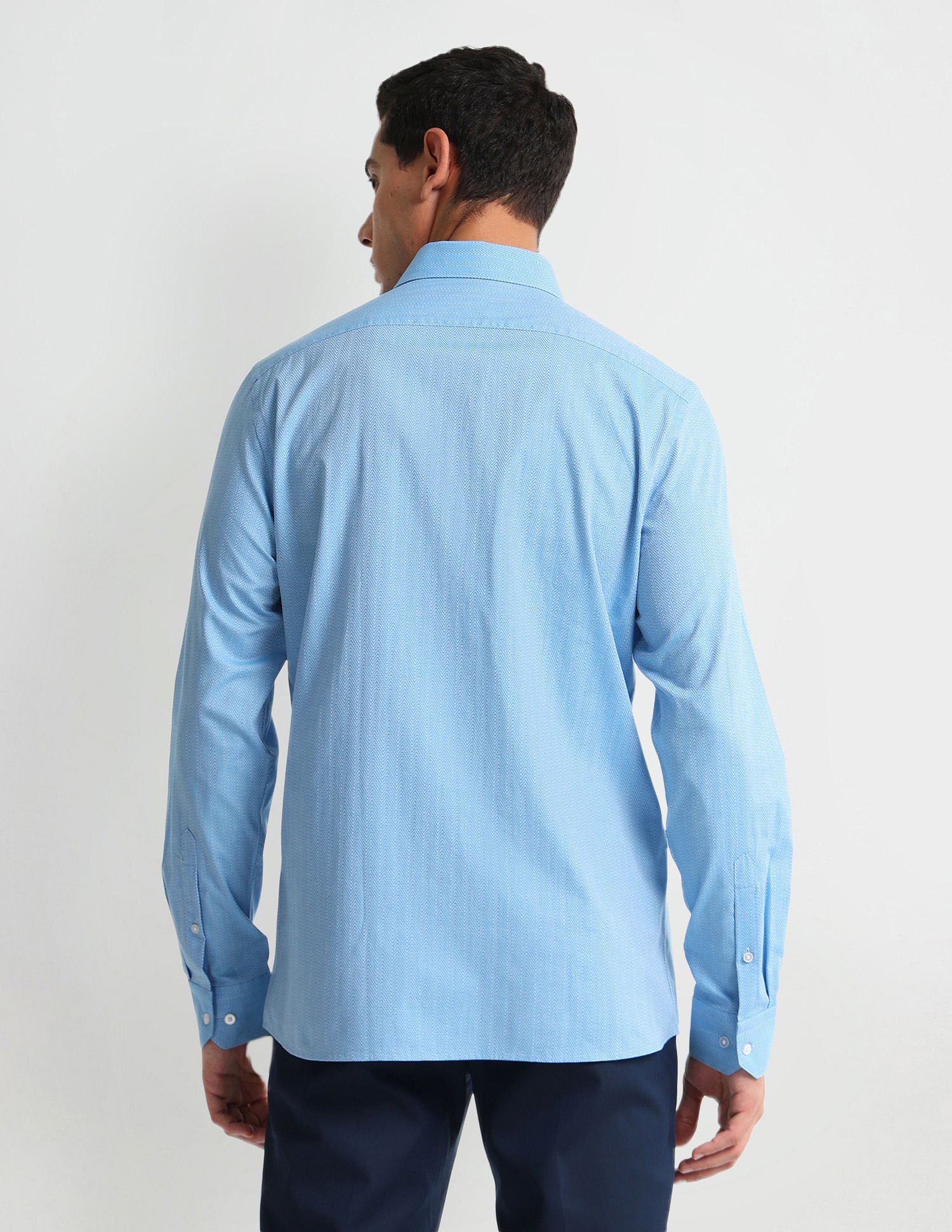 Arrow Manhattan Slim Fit Patterned Shirt