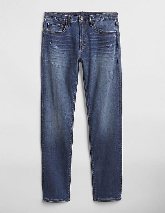 Buy GAP Men Blue Slim Fit GapFlex Jeans 