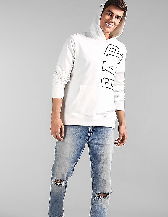 gap sweatshirt white