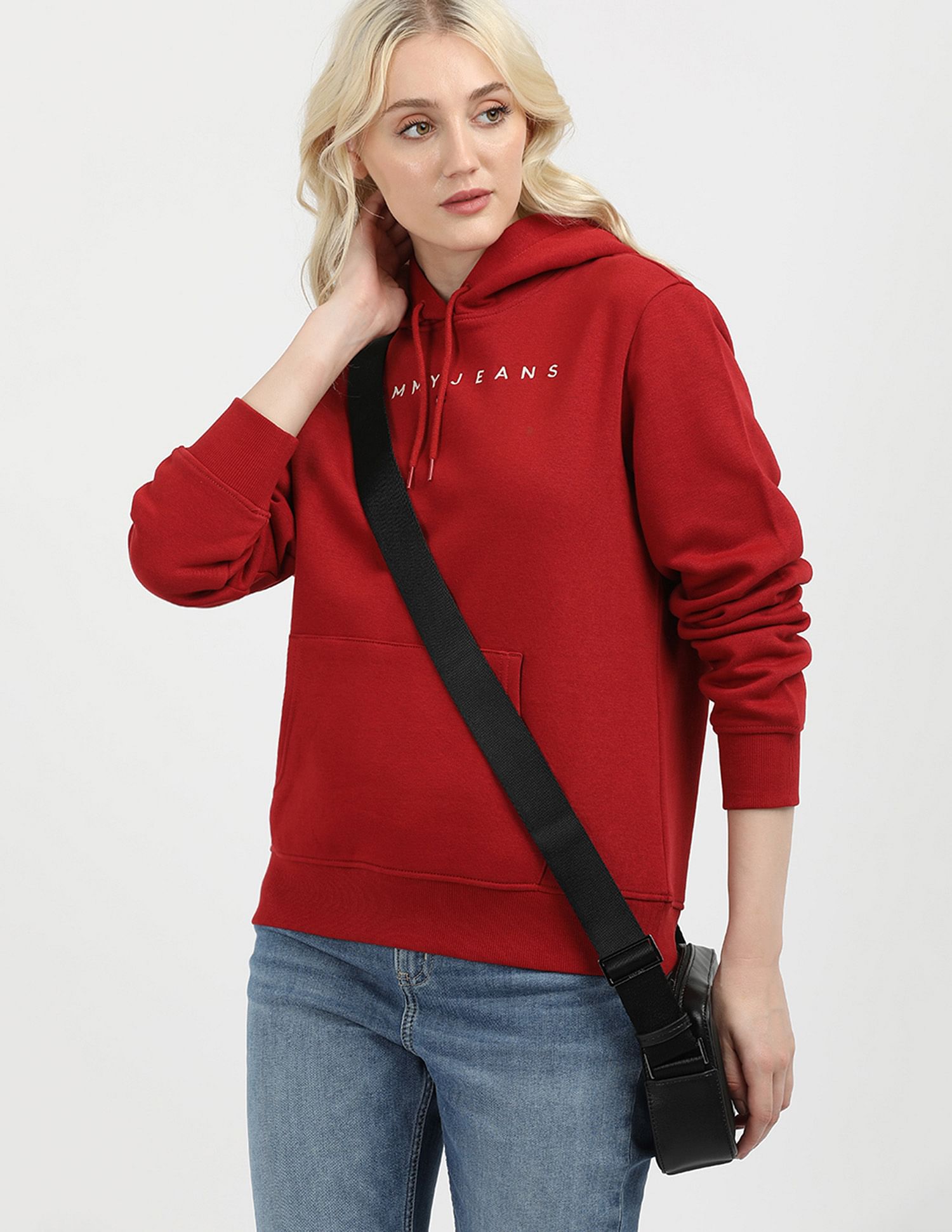 Tommy Hilfiger Regular Fit Linear Hooded Sweatshirt