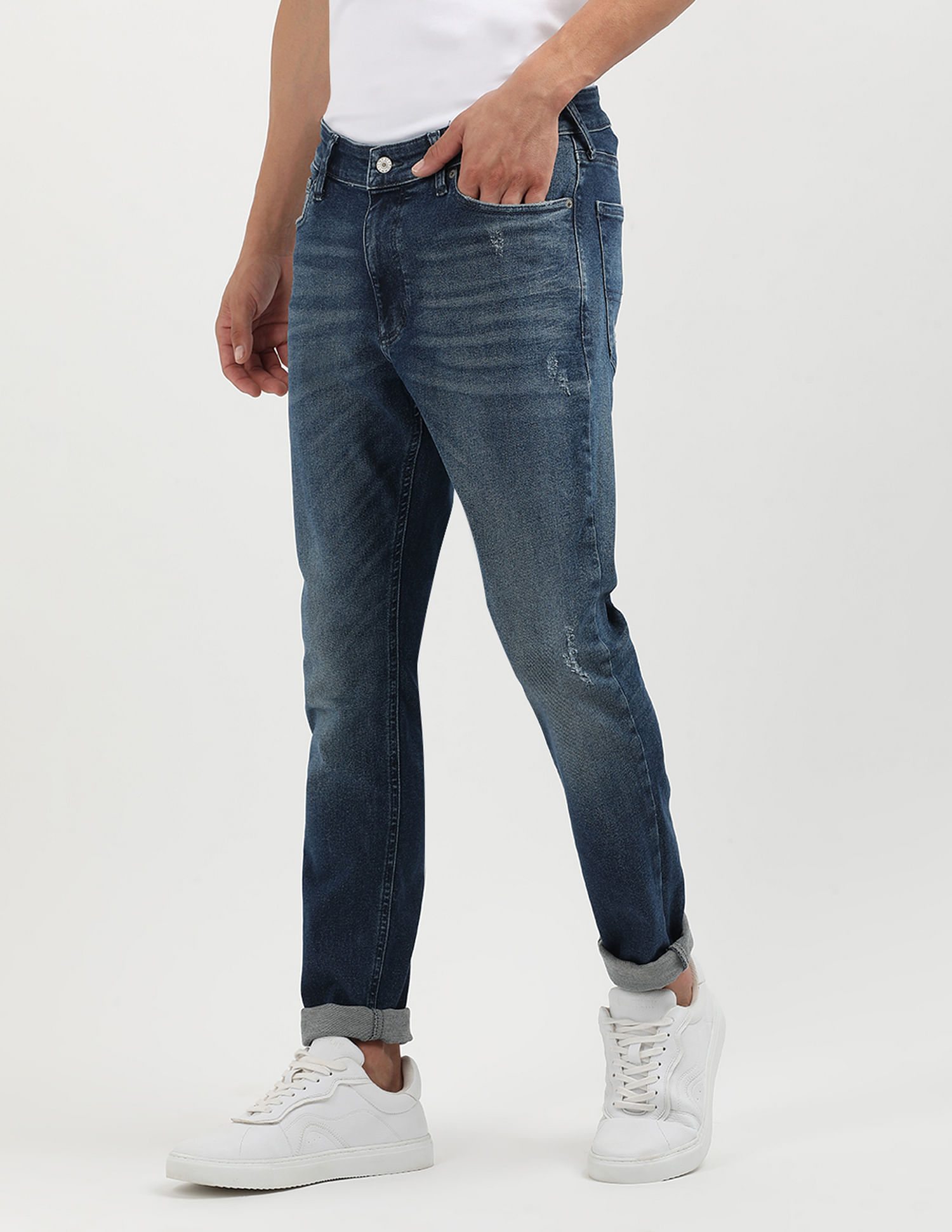 Tommy Hilfiger Scanton Slim Fit Stone Wash Jeans