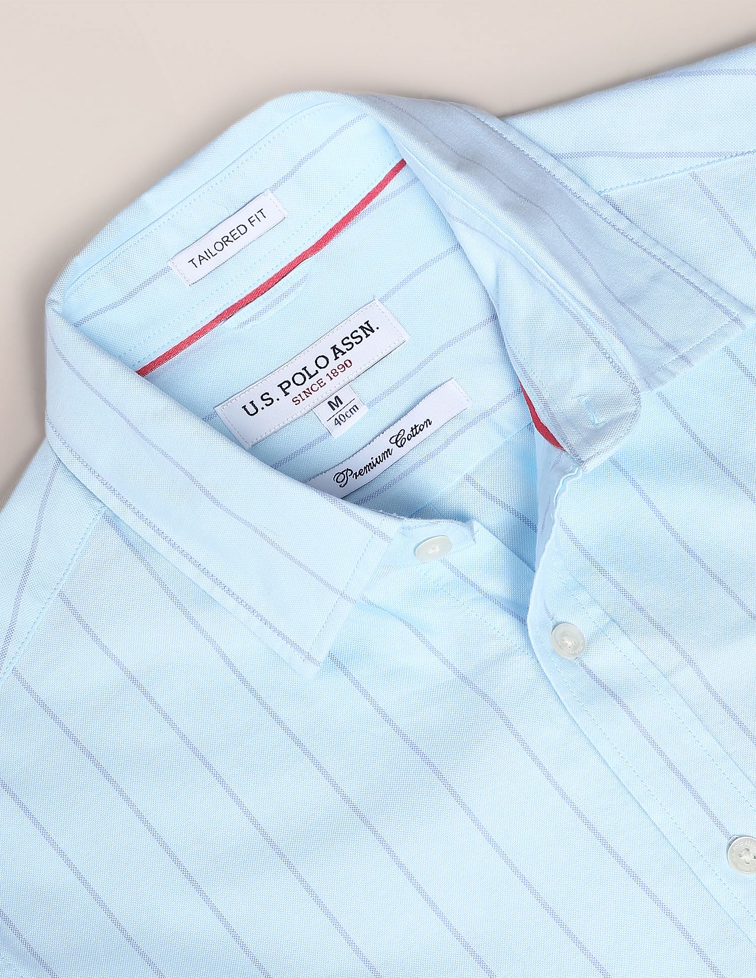U.S. Polo Assn. Iconic Oxford Stripe Shirt