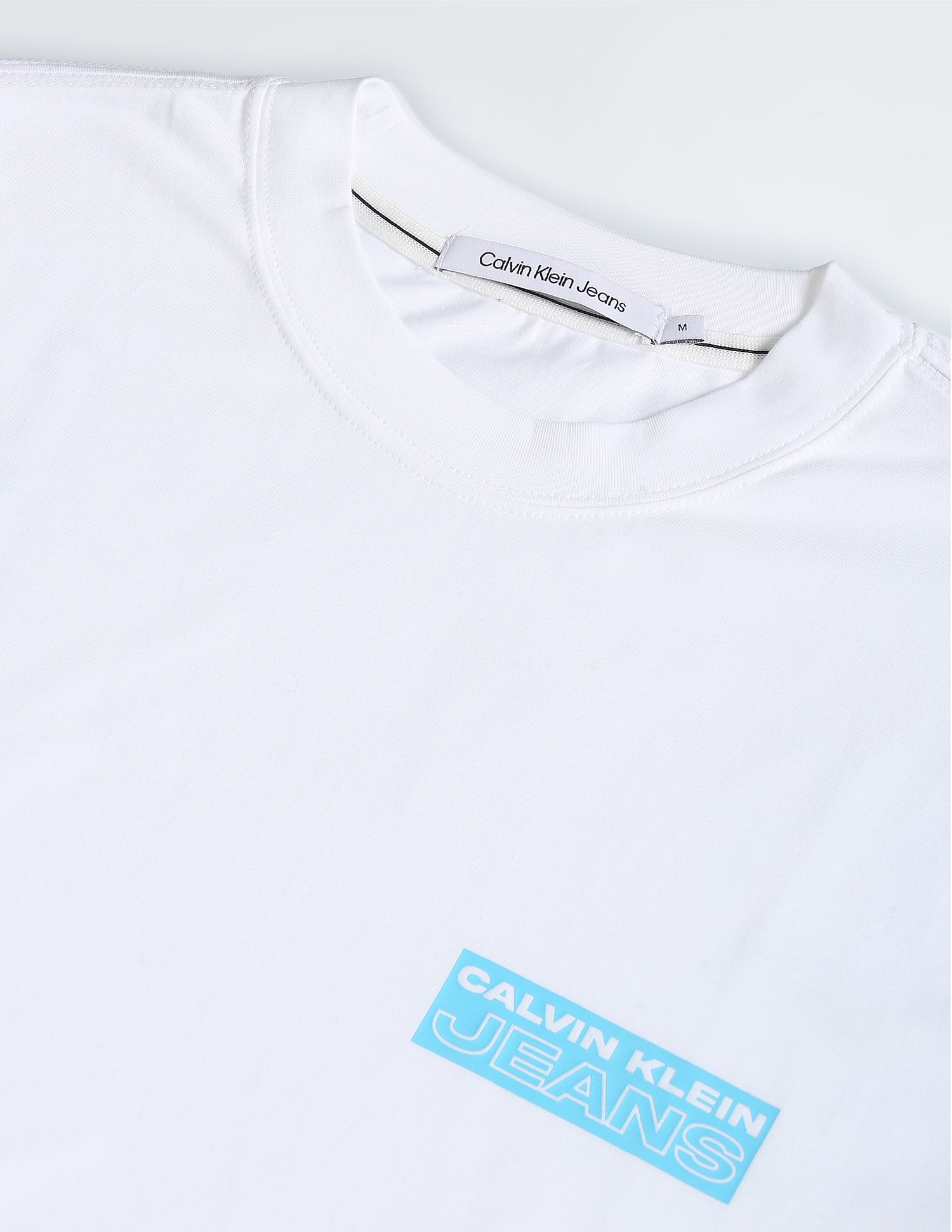 Calvin Klein Transitional Cotton High Neck T-Shirt