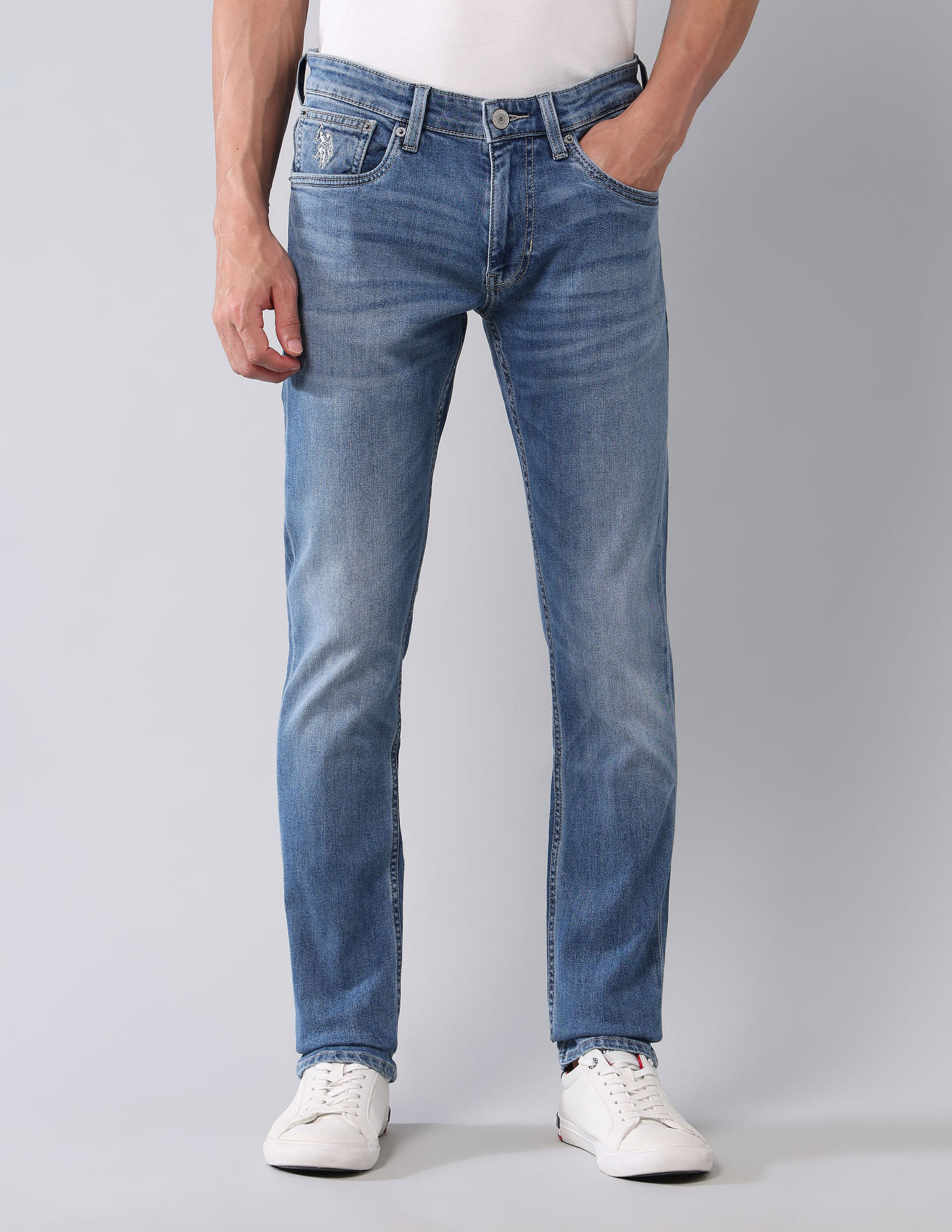 U.S. Polo Assn. Denim Co. Brandon Slim Tapered Fit Vintage Jeans