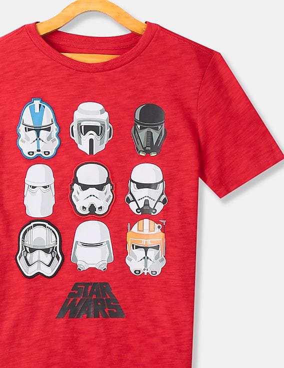 Buy GAP Boys Red Star Wars™ Short Sleeve T-Shirt