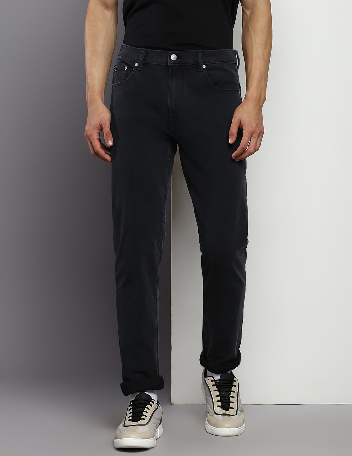 Buy Calvin Klein Mid Rise Skinny Fit Jeans NNNOW