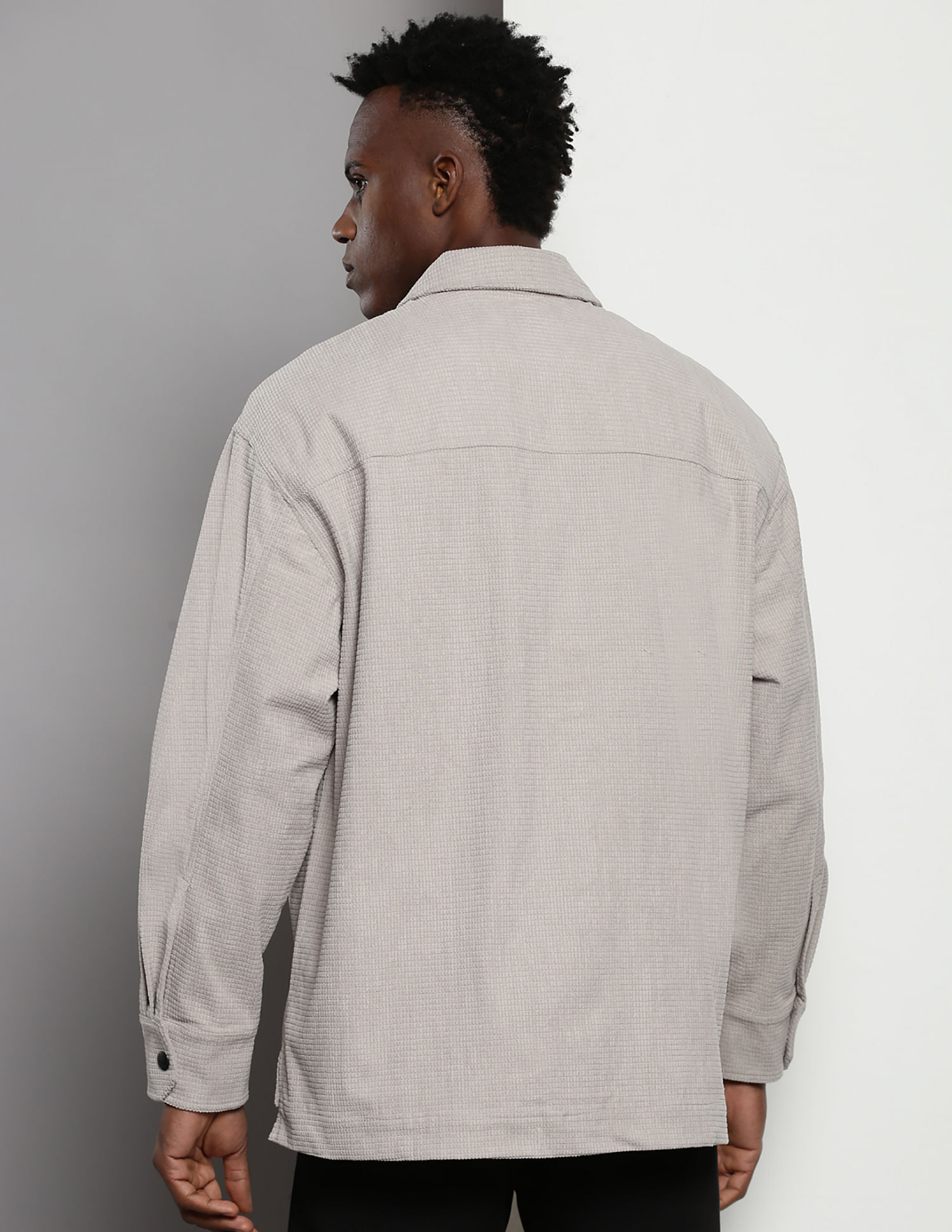 Calvin Klein Oversized Waffle Shirt