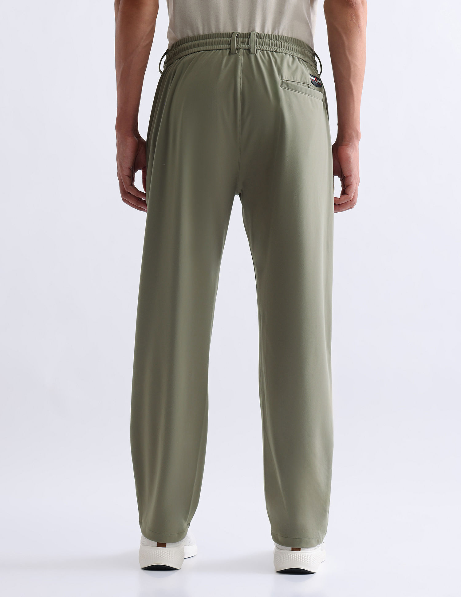 USPA Active Solid Regular Fit Active Track Pants