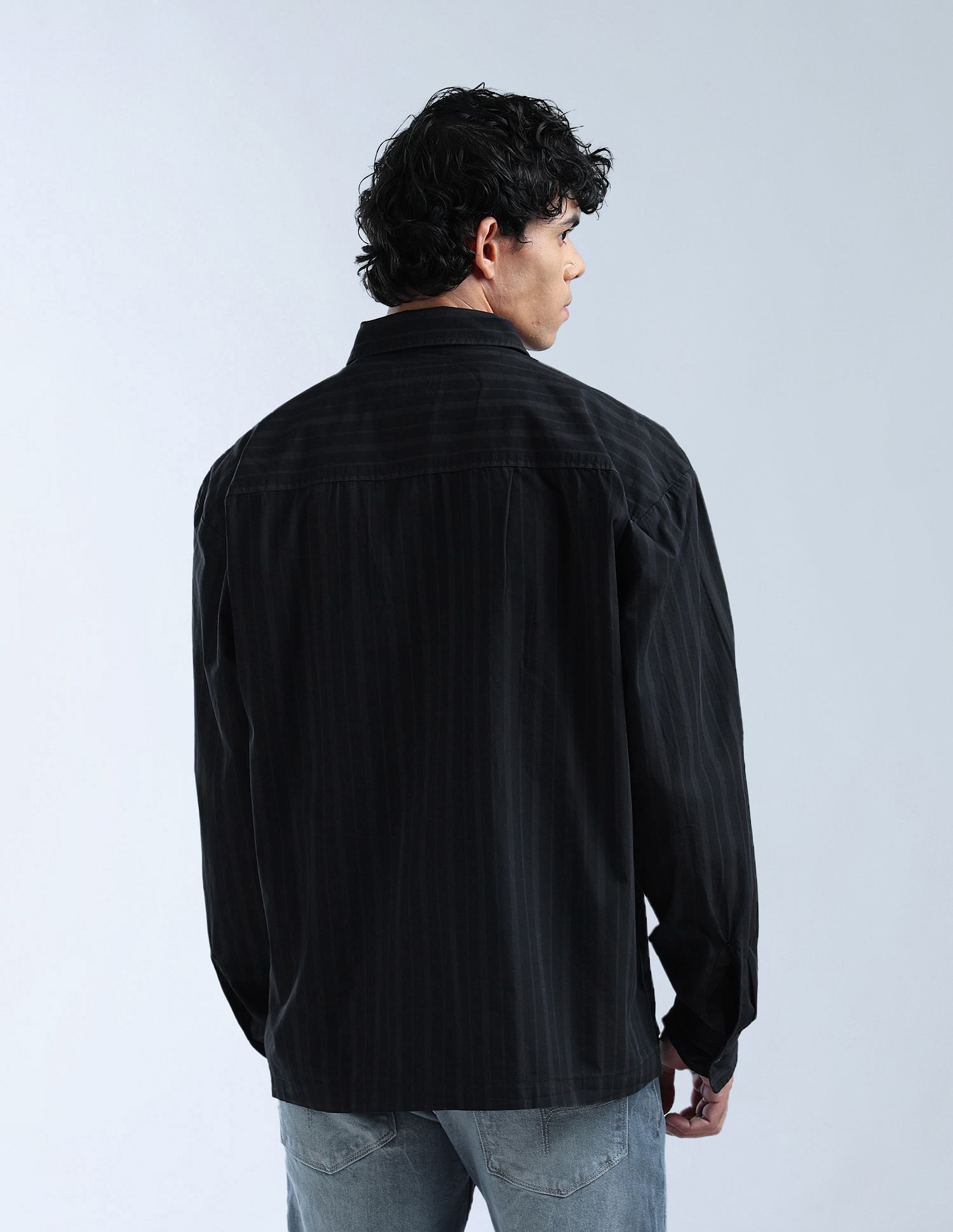 Flying Machine Oversized Fit Color Of Home Shirt