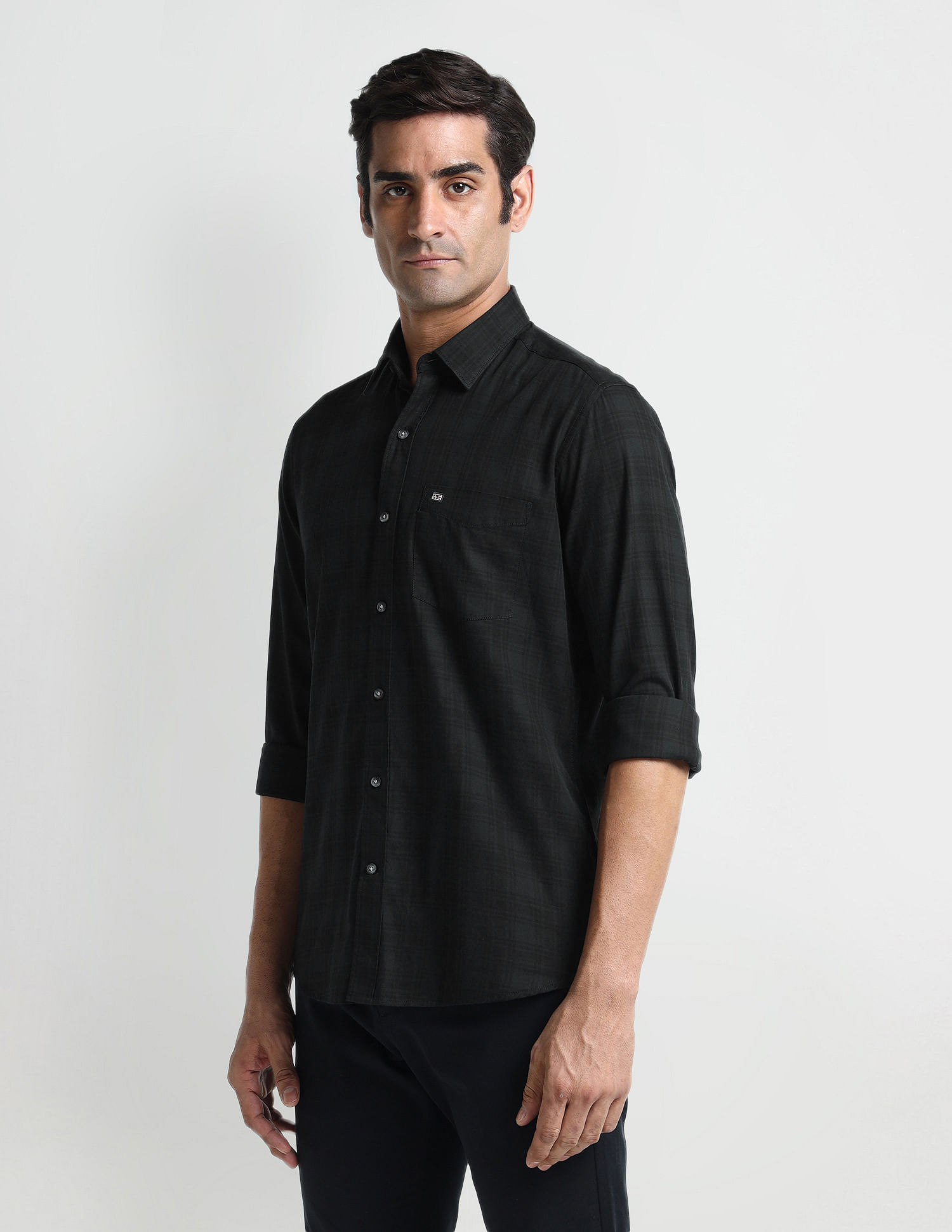 Arrow Sport Tartan Check Cotton Shirt