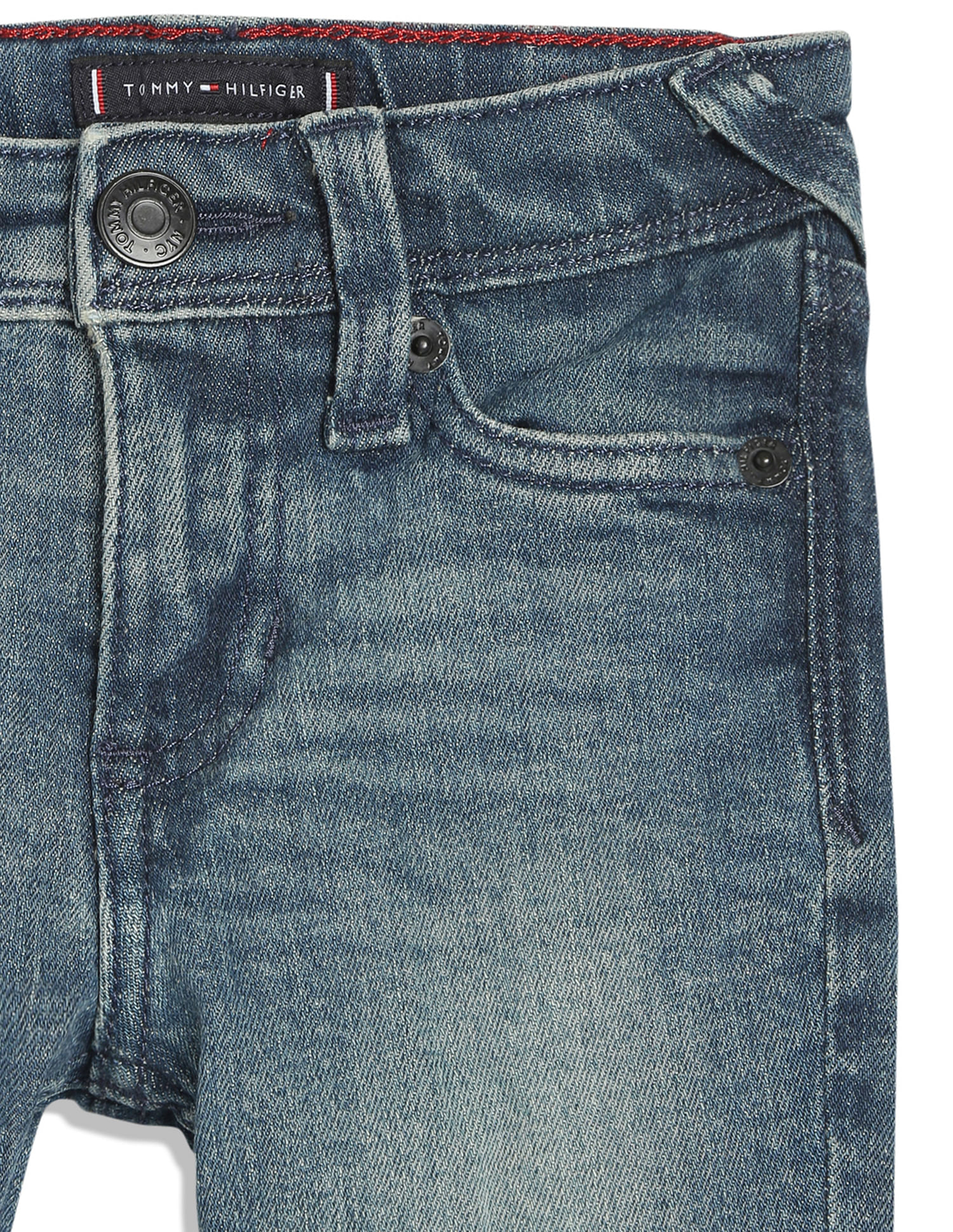 Tommy Hilfiger Kids Boys Scanton Slim Fit Jeans