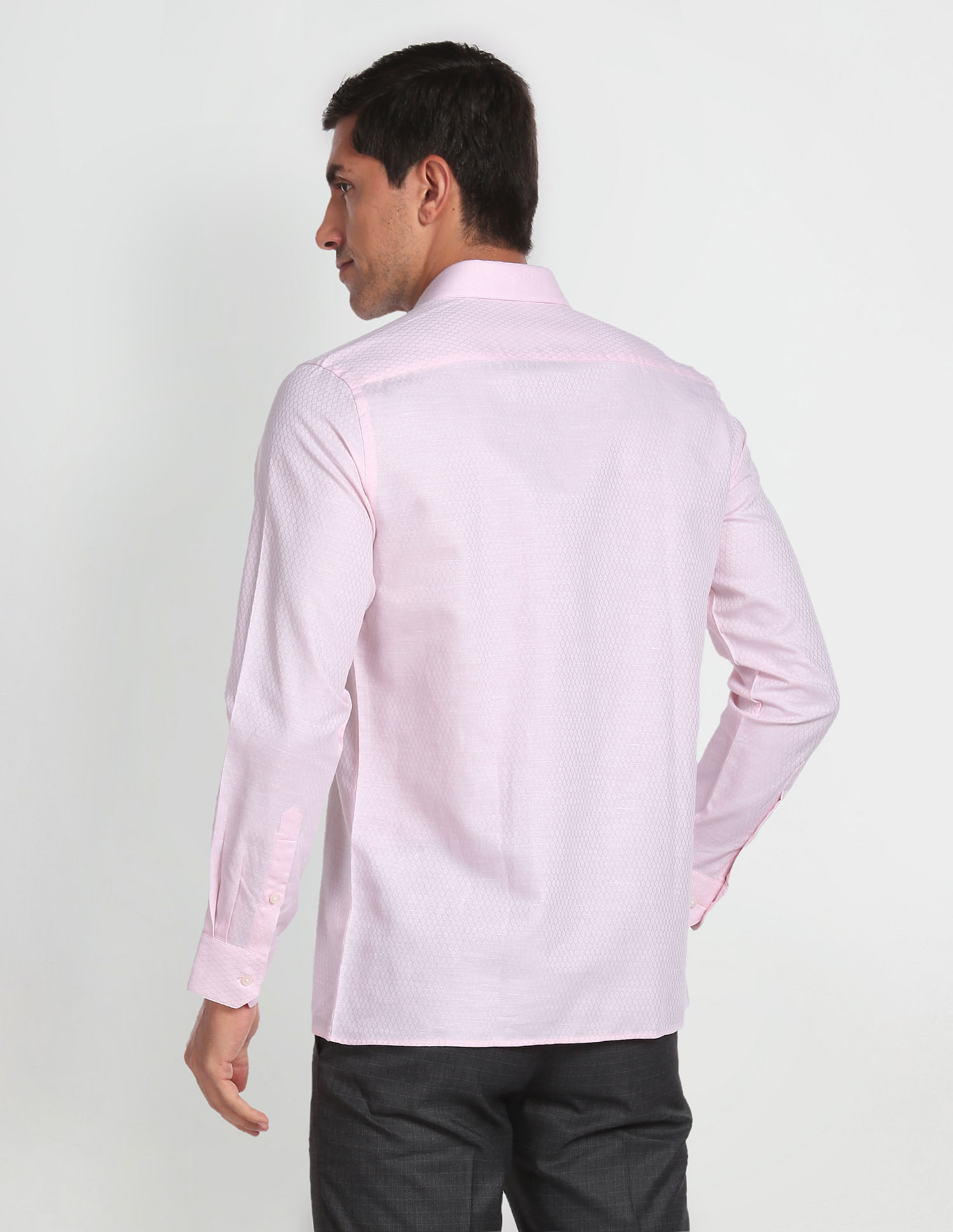 Arrow Manhattan Slim Fit Dobby Shirt